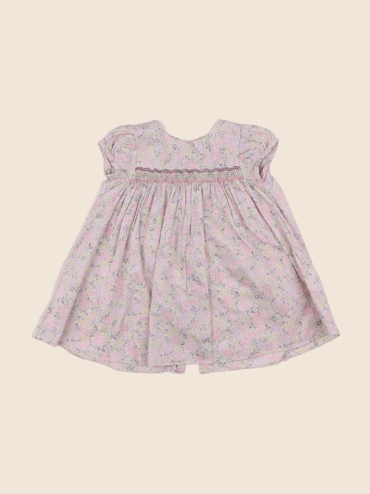 Jacadi - robe liberty multicolore - 6 mois