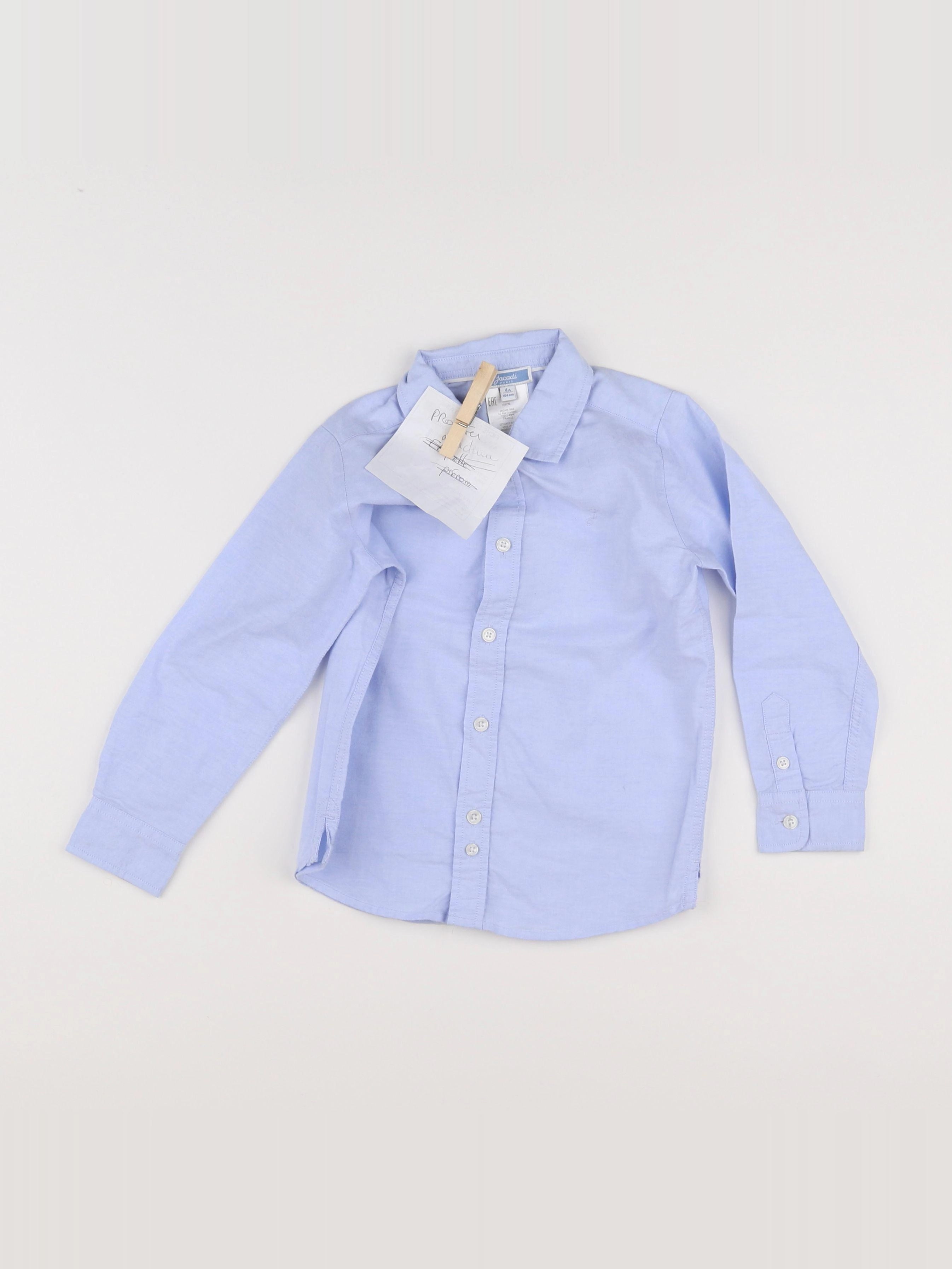 Jacadi - chemise bleu - 4 ans
