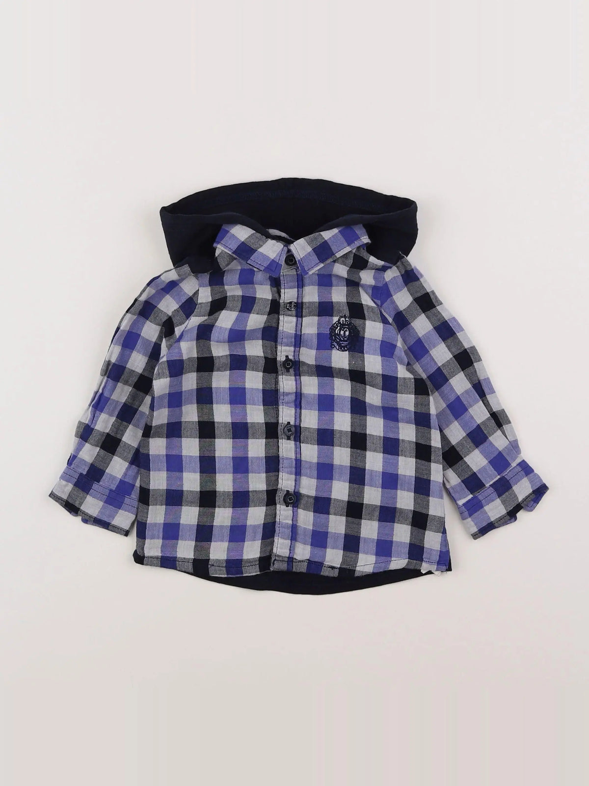 IKKS - chemise bleu - 12 mois