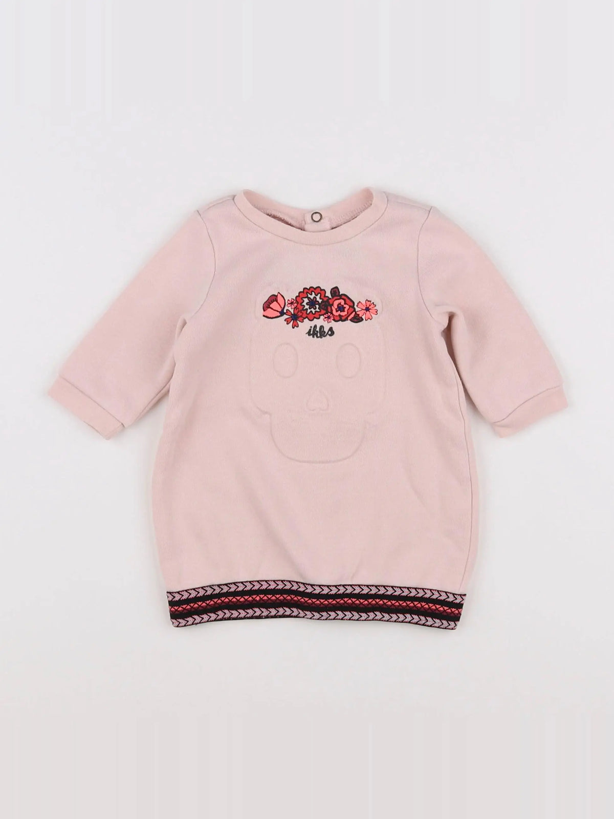 IKKS - robe rose - 3 mois