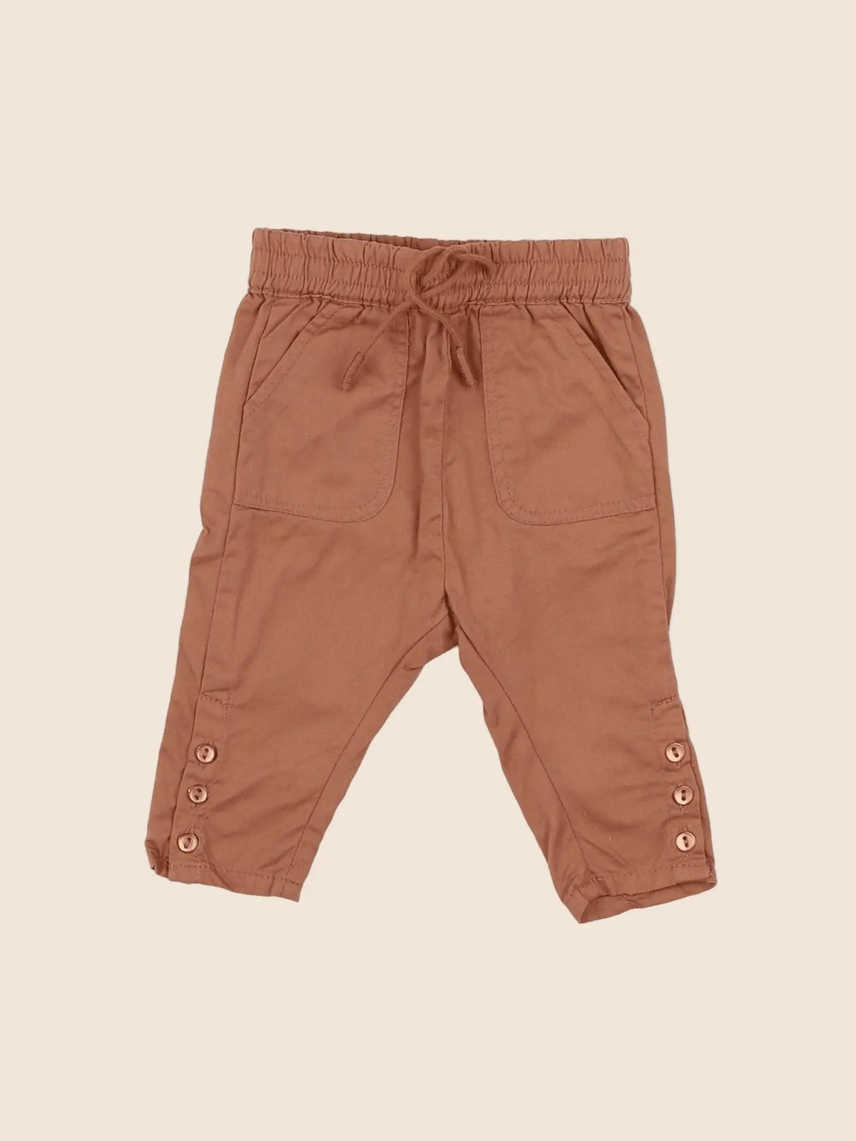 Vertbaudet - pantalon marron - 3 mois