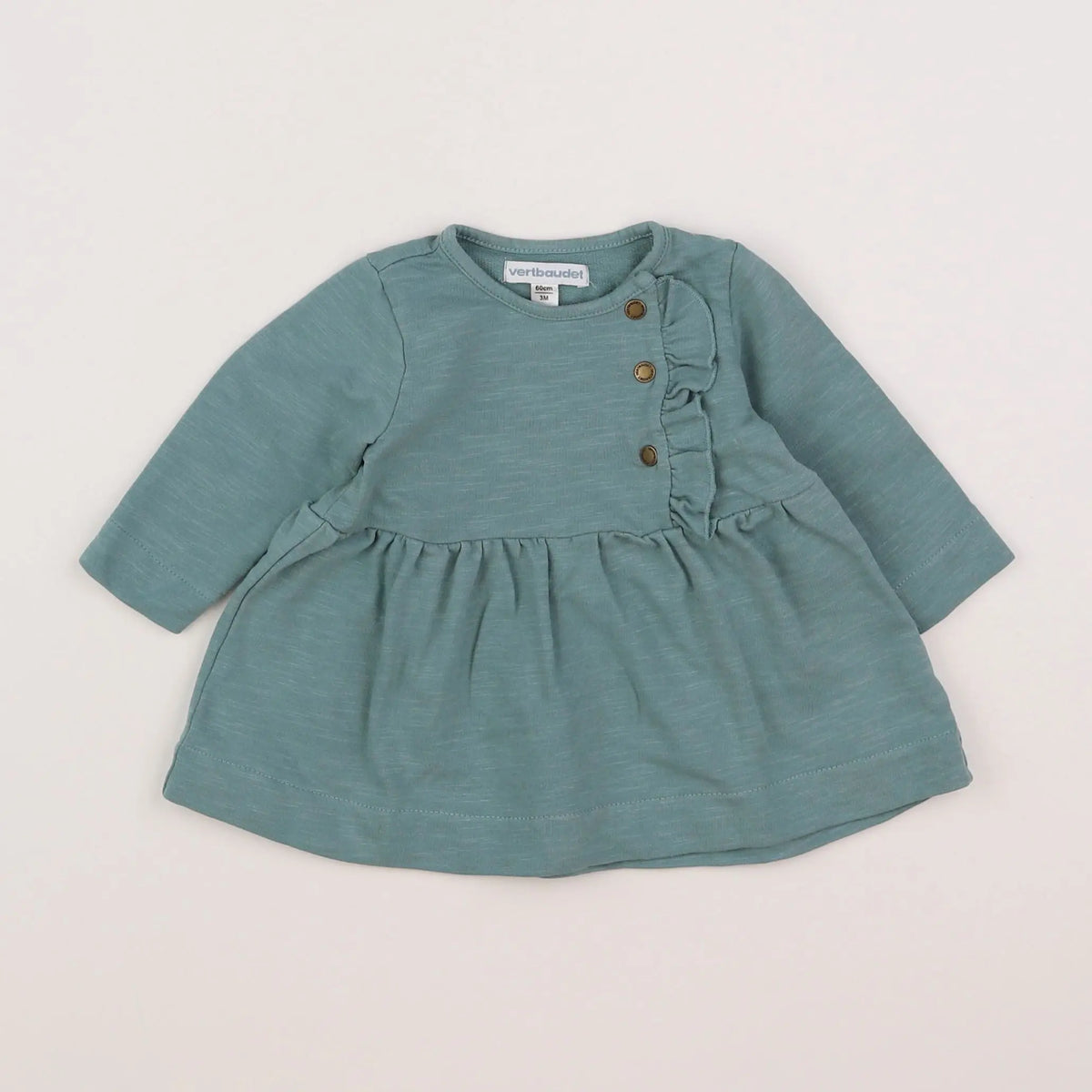 Vertbaudet - robe bleu - 3 mois