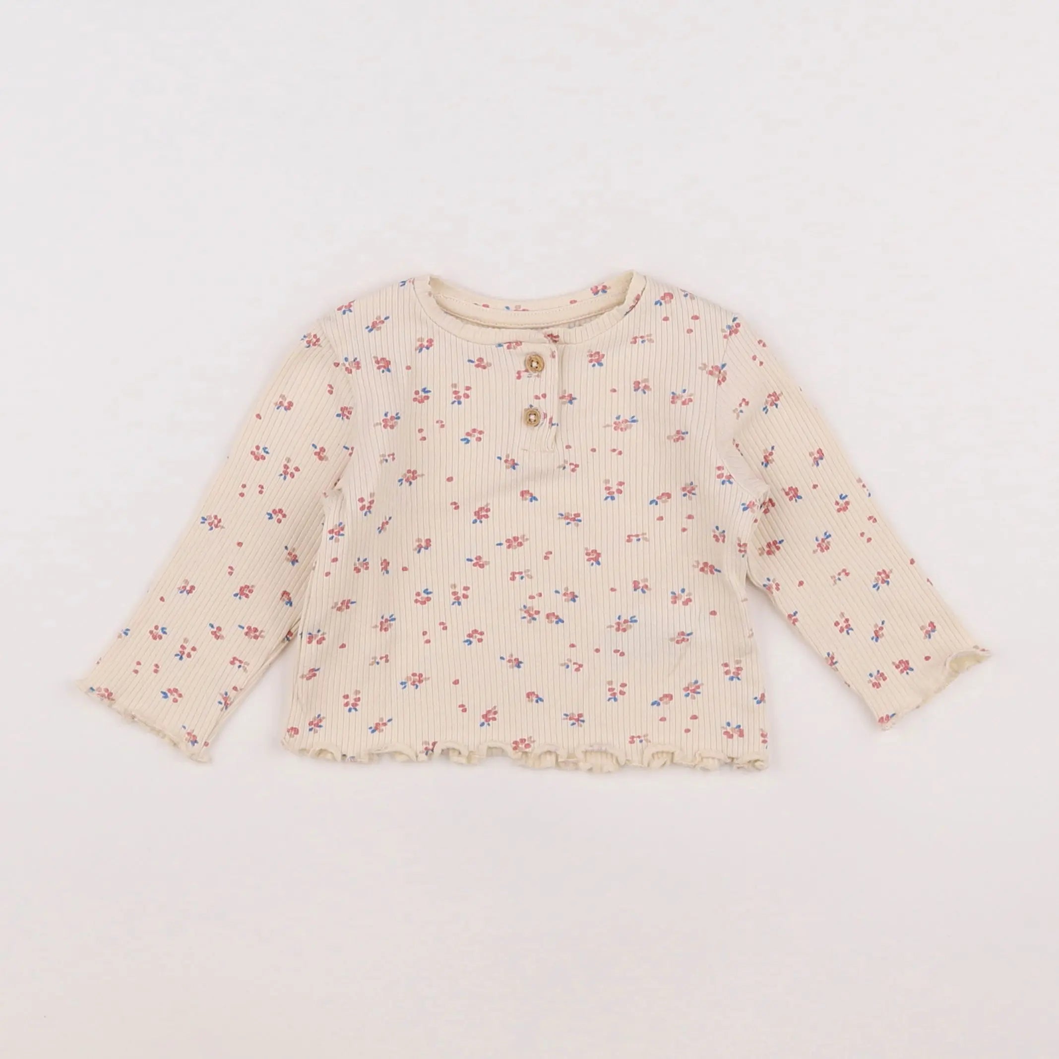 Vertbaudet - tee-shirt multicolore - 6 mois