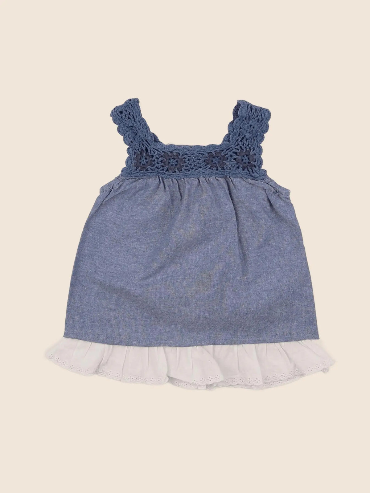 Vertbaudet - robe bleu - 3 mois
