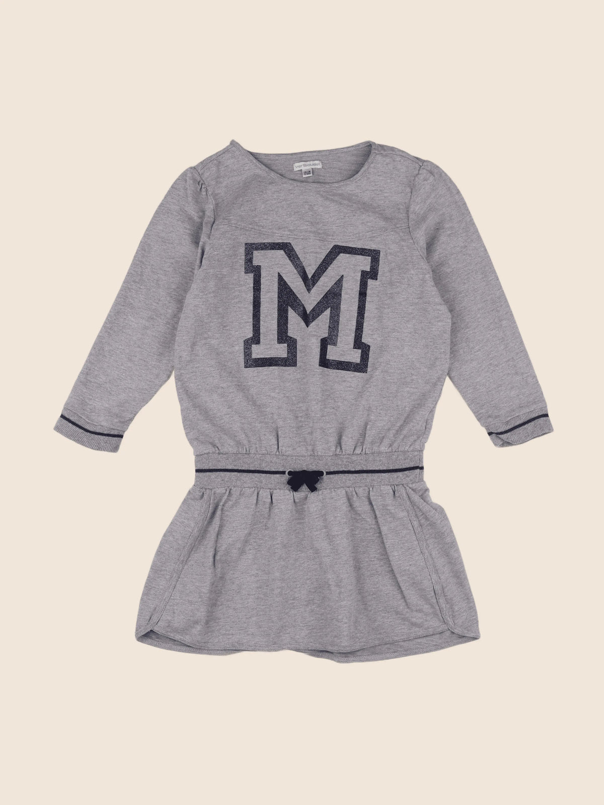 Vertbaudet - robe gris - 12 ans