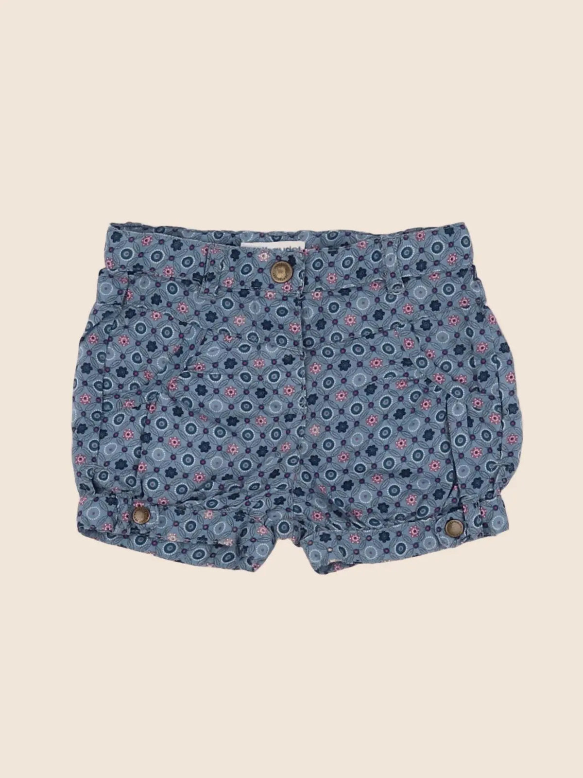 Vertbaudet - short bleu - 3 mois