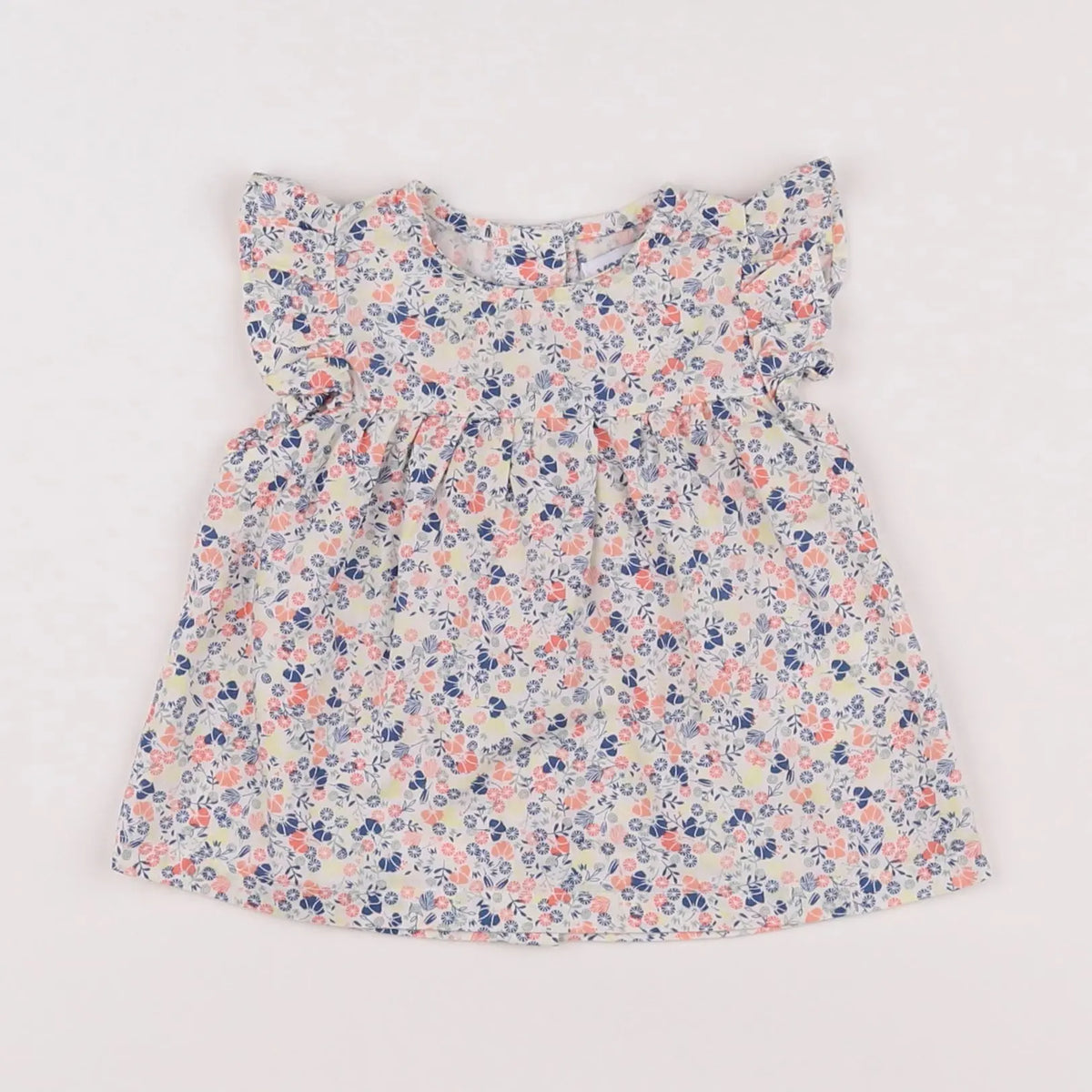 Vertbaudet - blouse multicolore - 6 mois