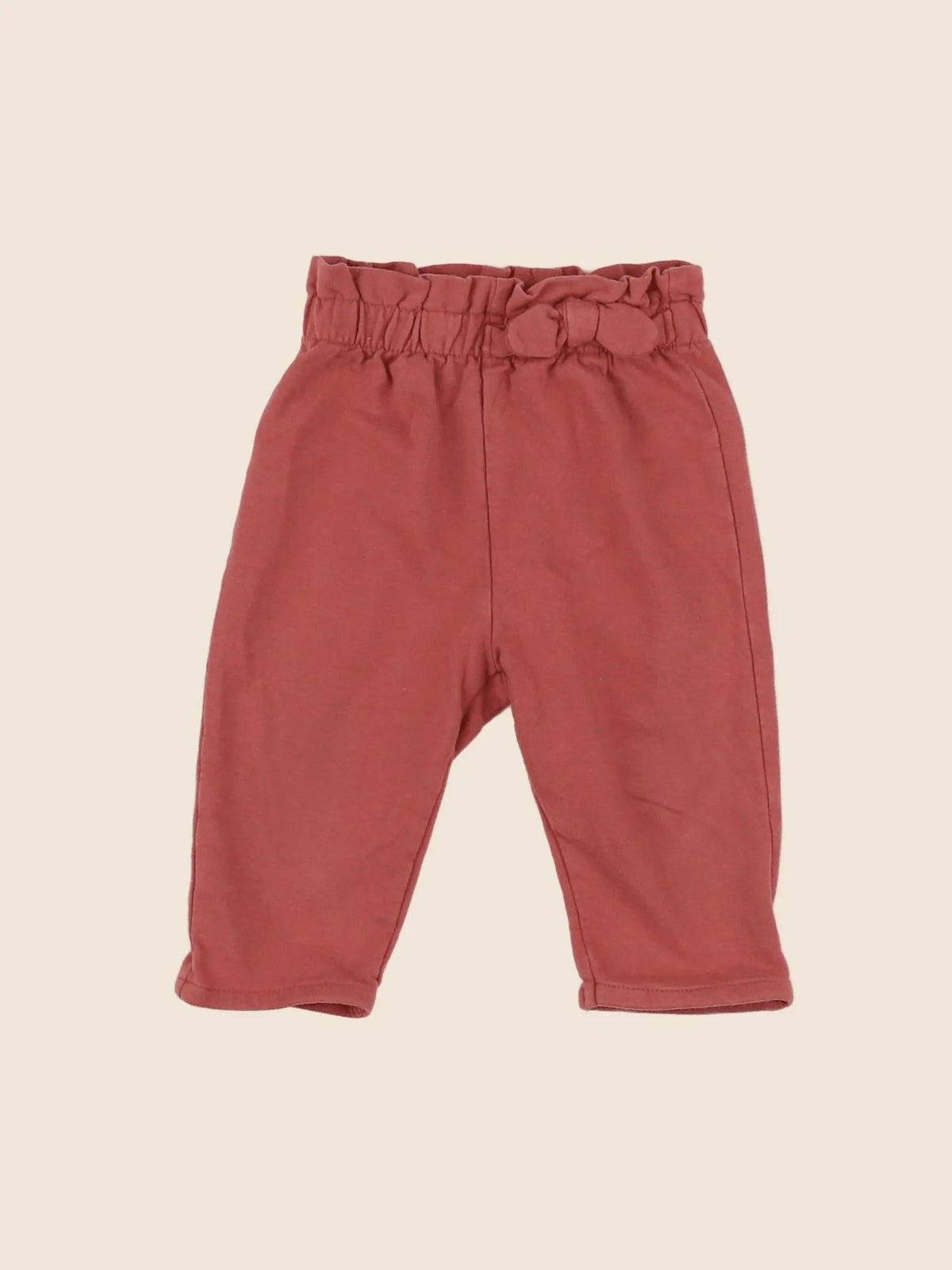 Vertbaudet - pantalon rose - 12 mois