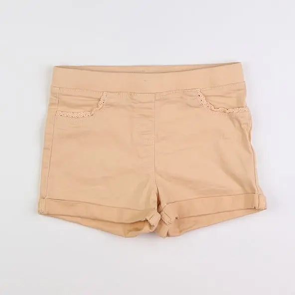 Vertbaudet - short orange - 10 ans