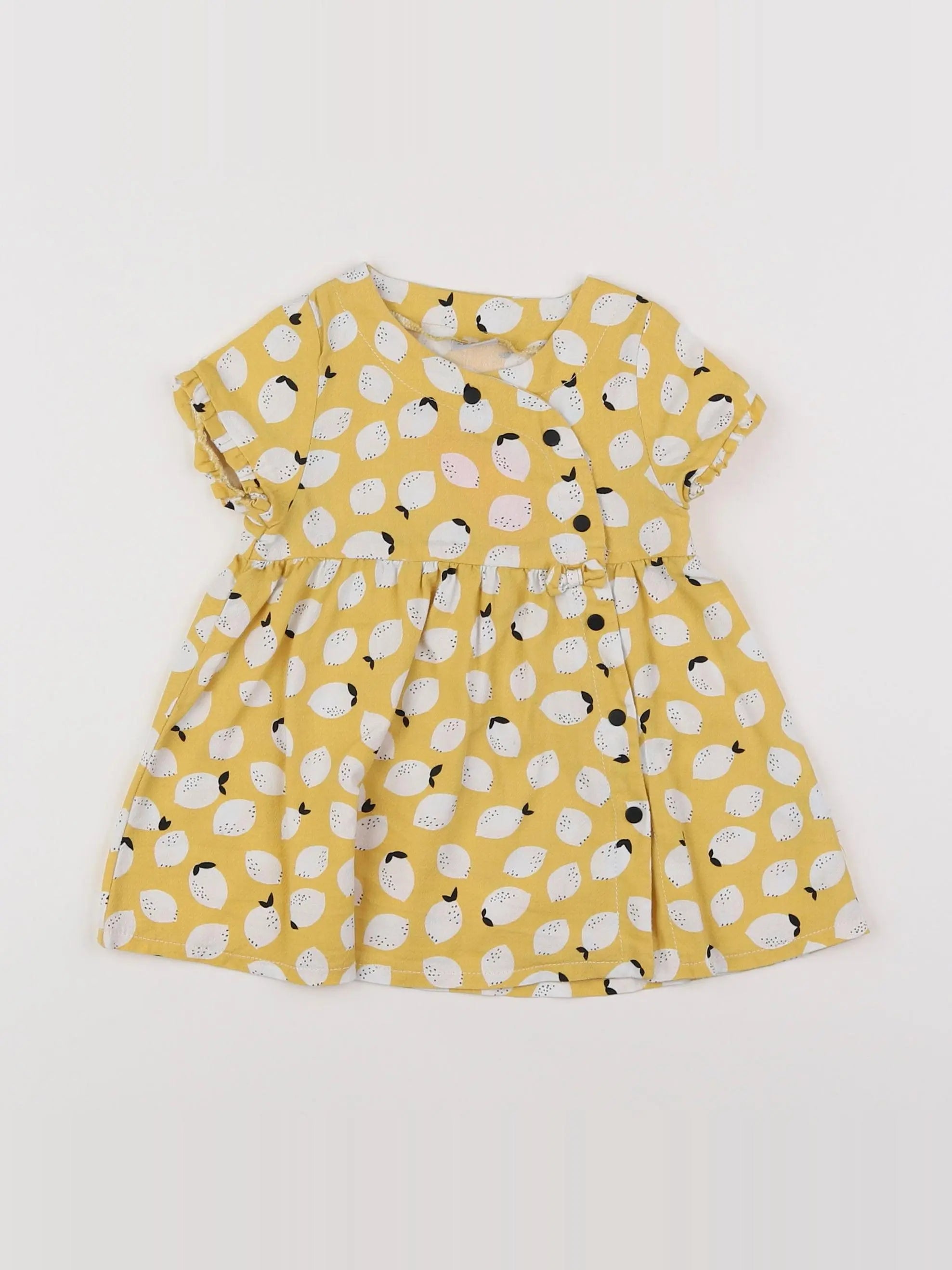 Absorba - robe jaune - 12 mois
