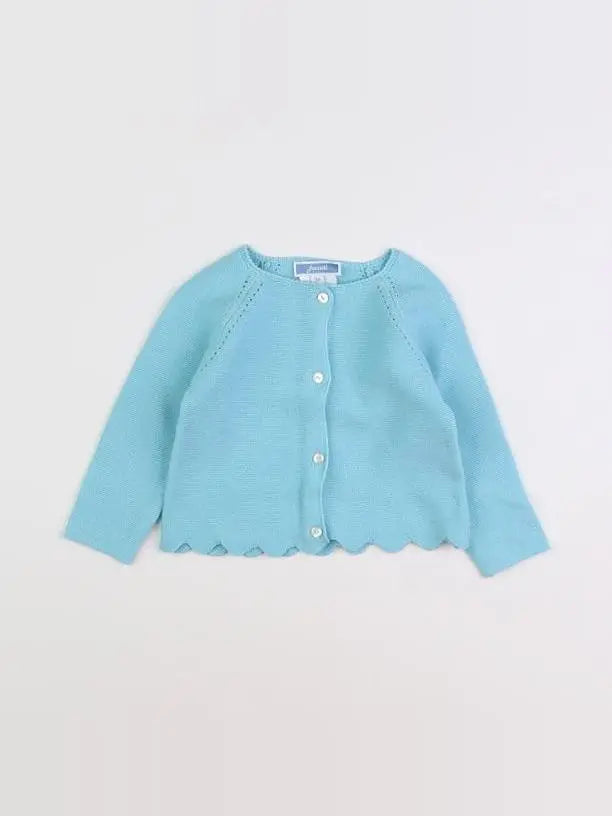 Jacadi - gilet bleu - 6 mois