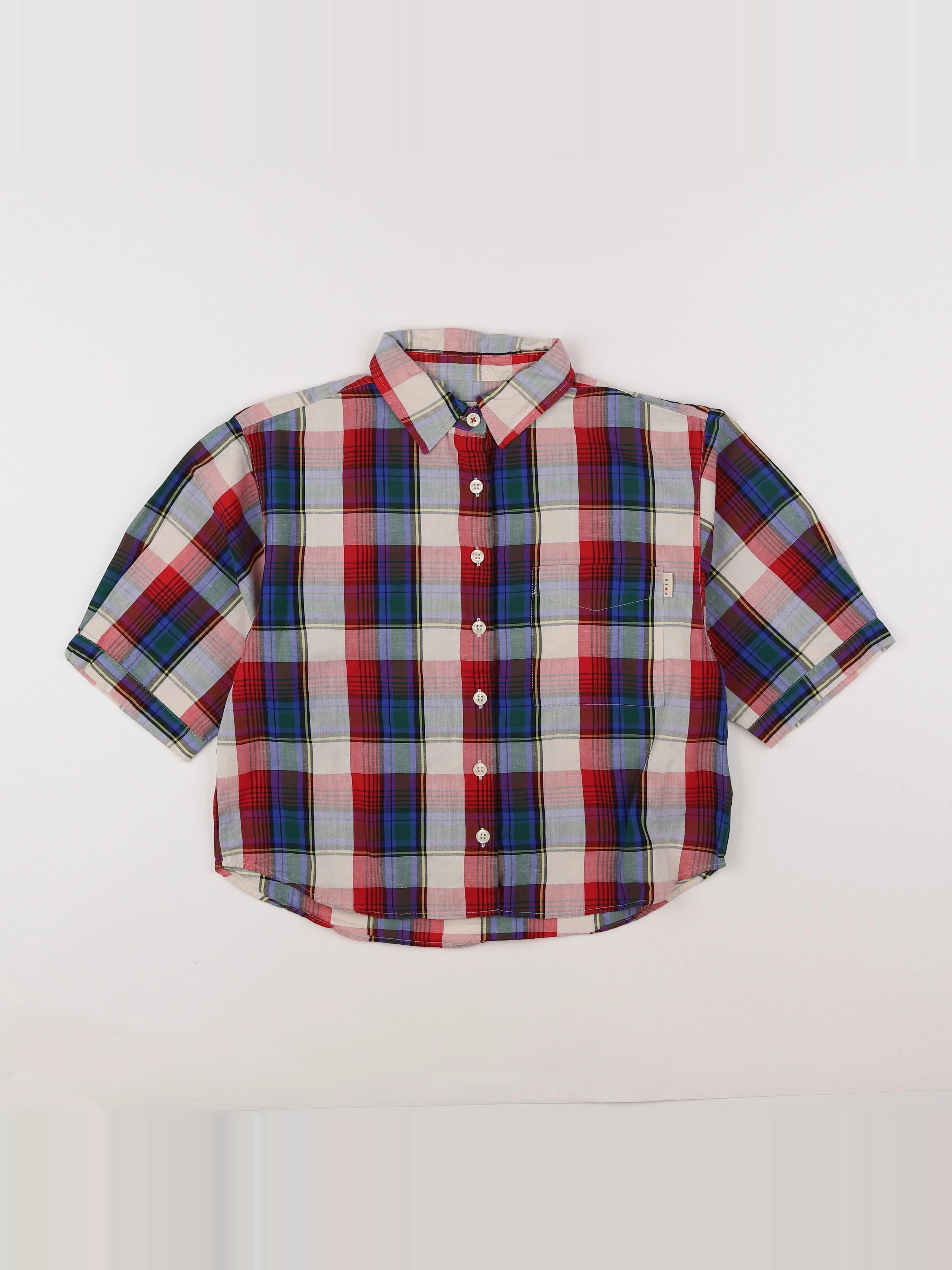 Bellerose - chemise rouge - 12 ans