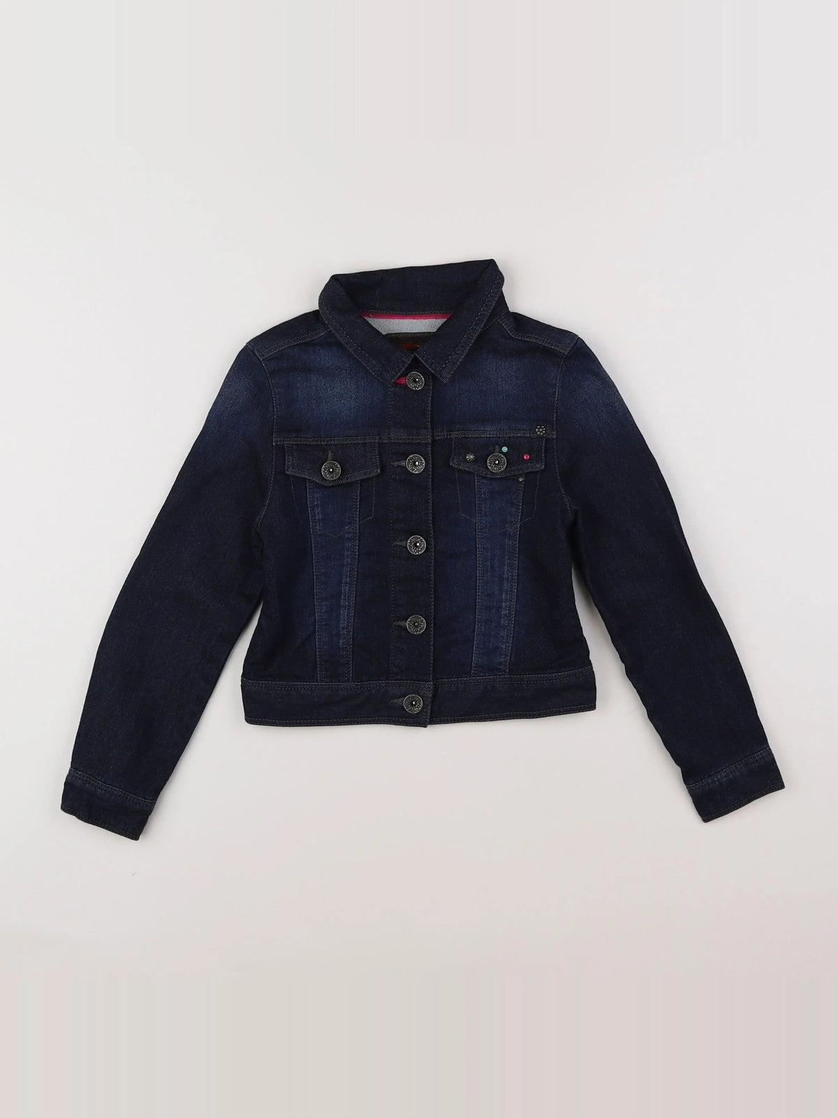 Catimini - veste bleu - 6 ans