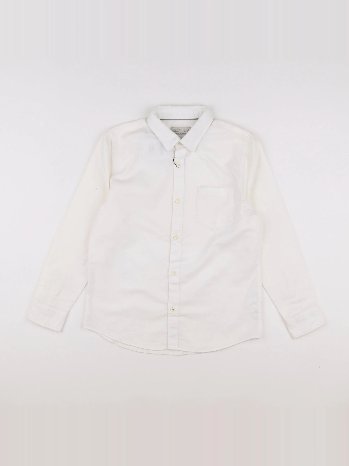 Zara - chemise blanc - 9 ans