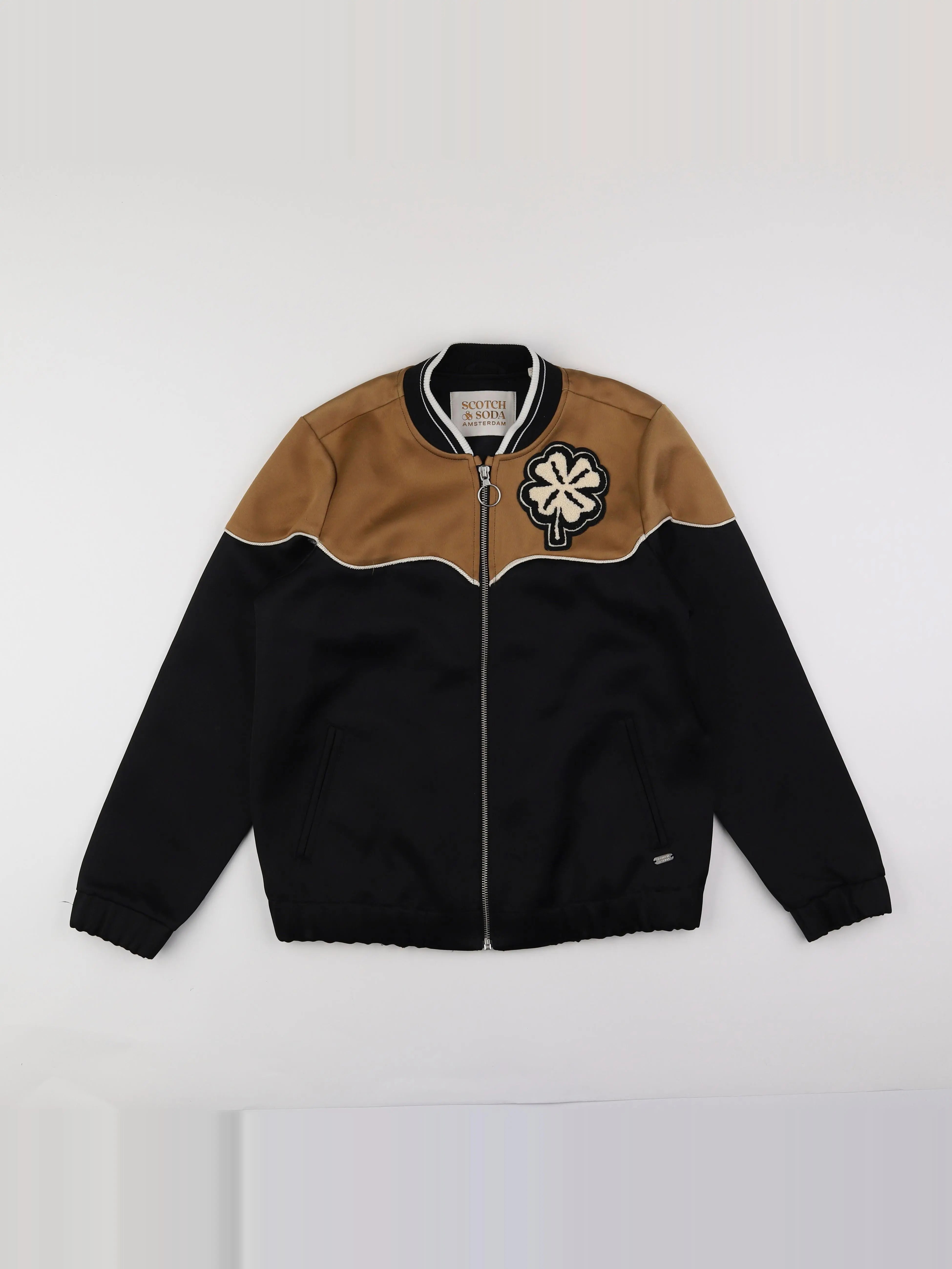 Scotch & Soda - veste noir, marron - 14 ans