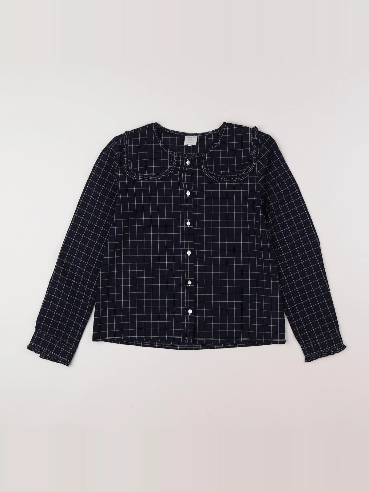 Little Karl Marc John - blouse bleu, blanc - 10 ans