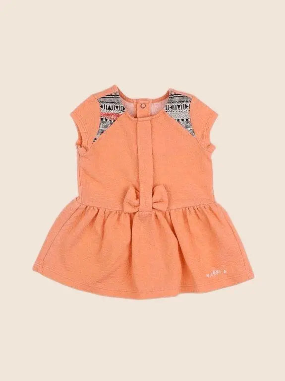 IKKS - robe orange - 3 mois