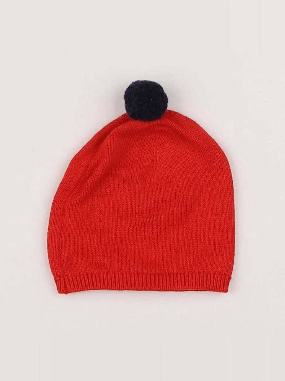 Jacadi - bonnet rouge - 3 mois