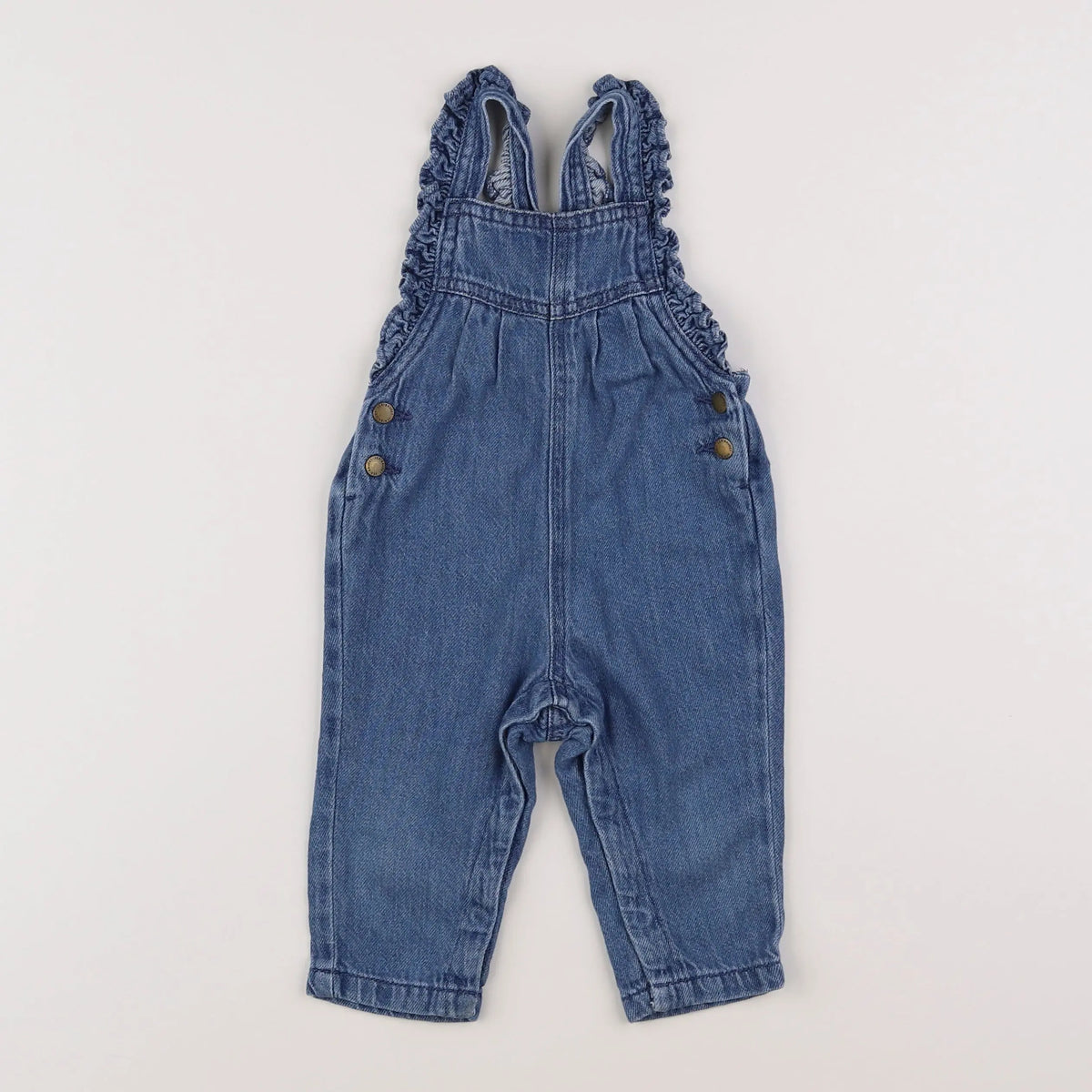 Vertbaudet - combinaison bleu - 9 mois