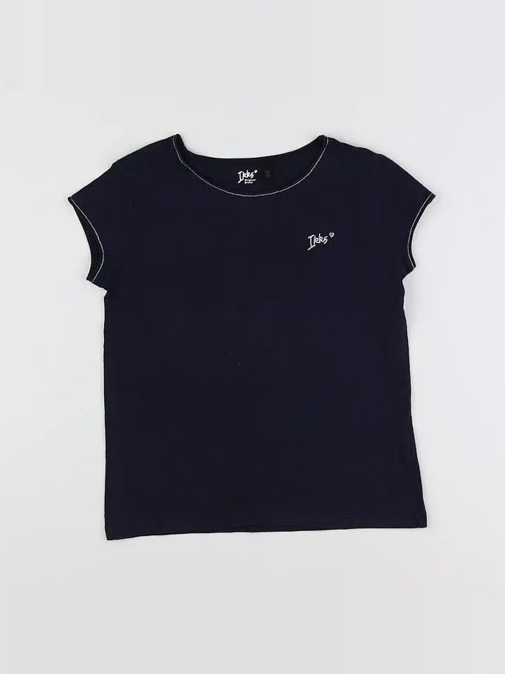 IKKS - tee-shirt bleu - 10 ans
