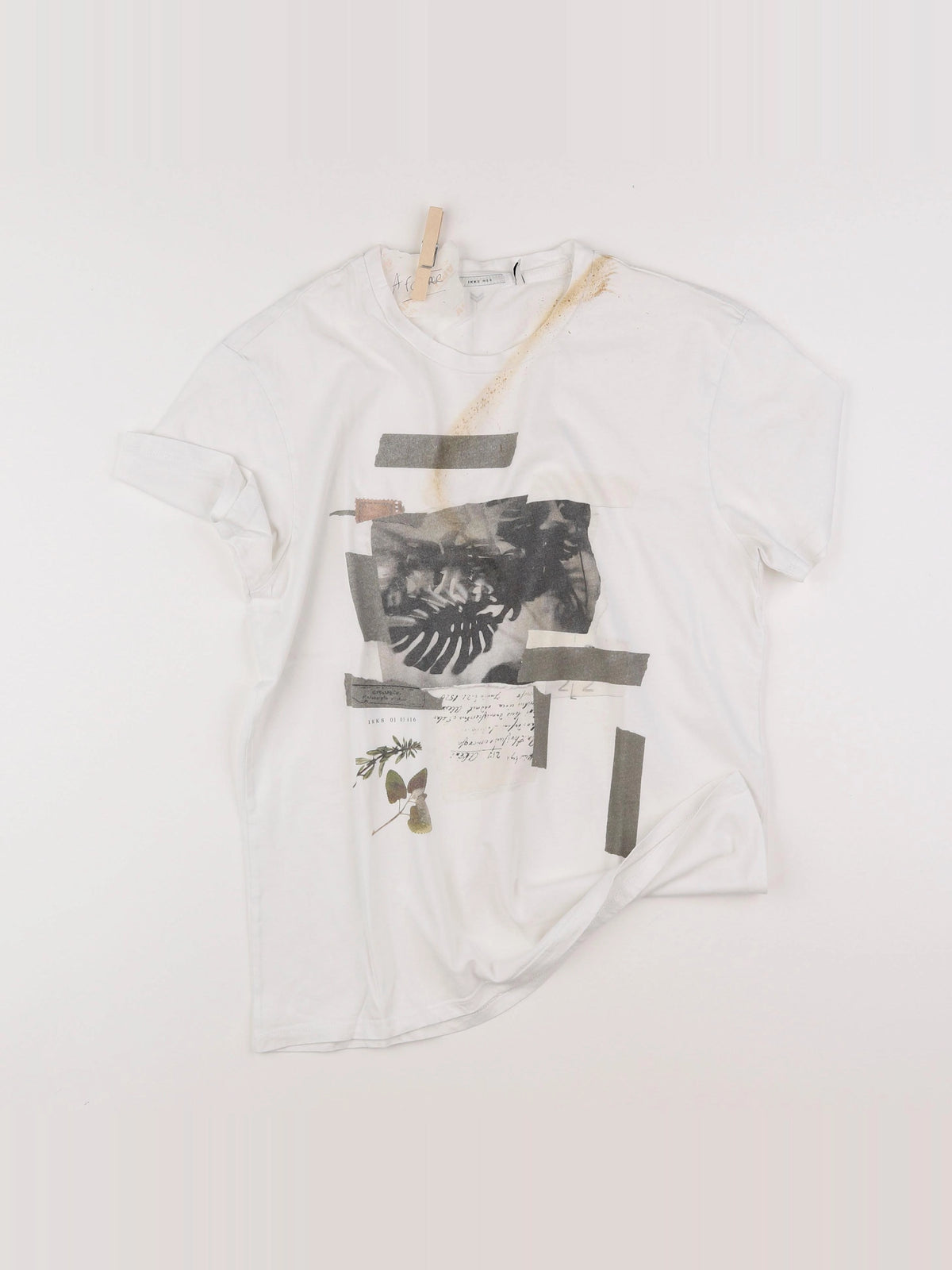 IKKS - tee-shirt blanc - 14 ans