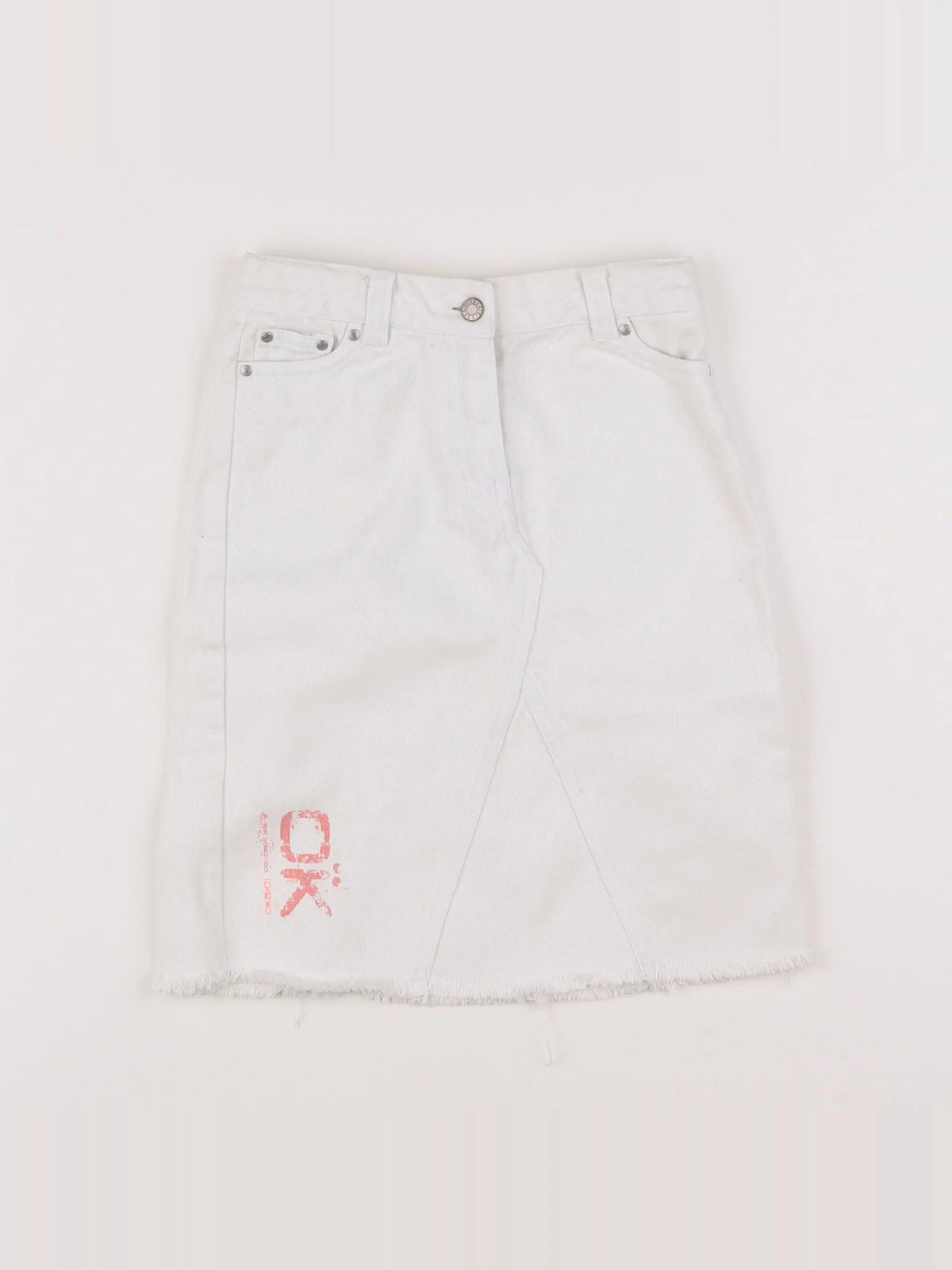 Okaidi - jupe blanc - 3 ans