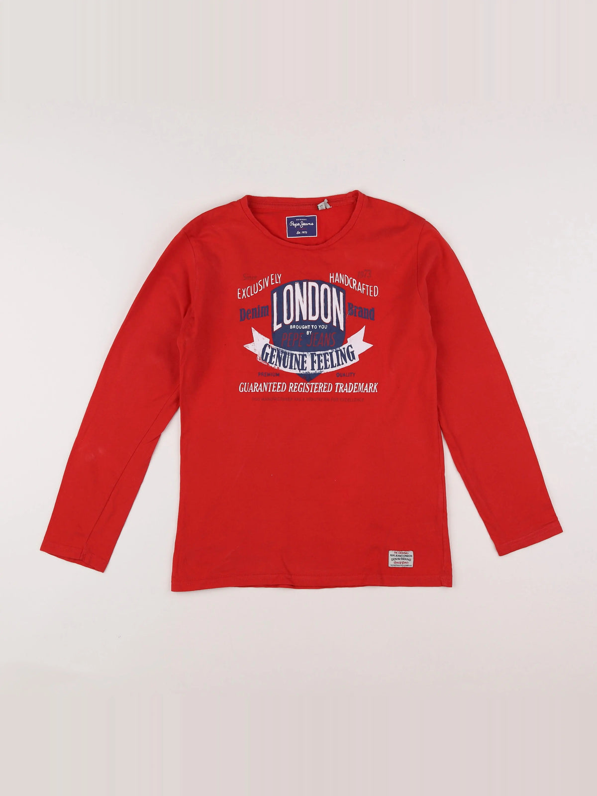 Pepe Jeans - tee-shirt rouge - 12 ans