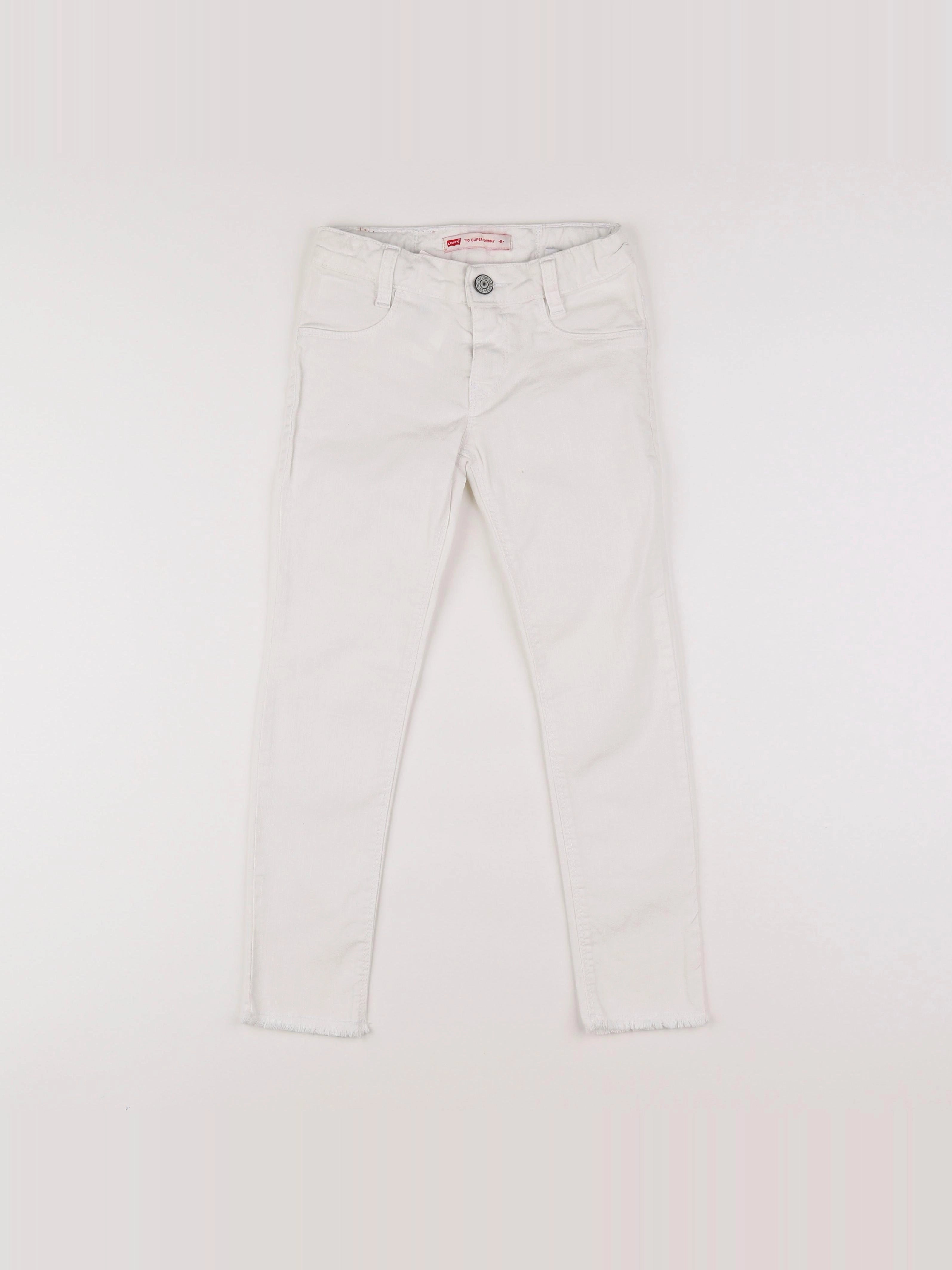 Levi's - jean blanc - 8 ans