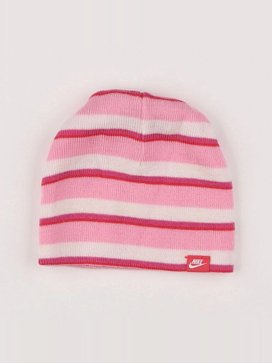 Nike - bonnet rose - 3/6 mois