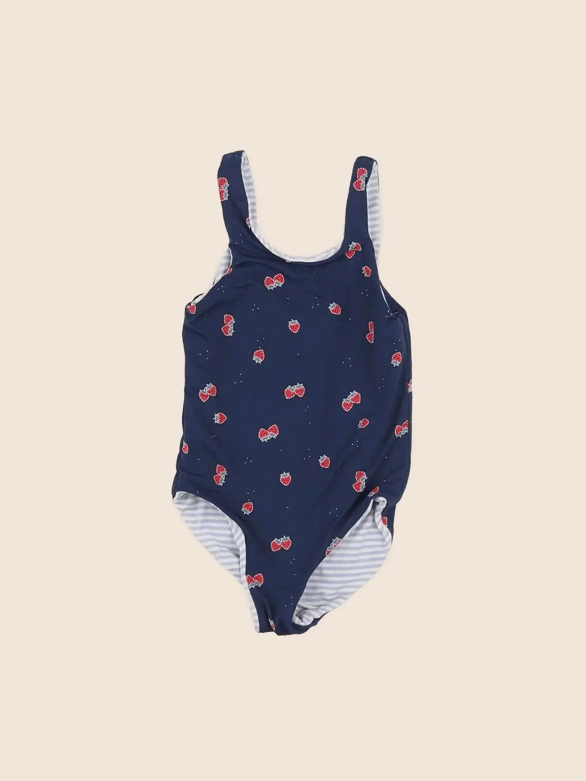 Vertbaudet - maillot de bain bleu - 12 mois