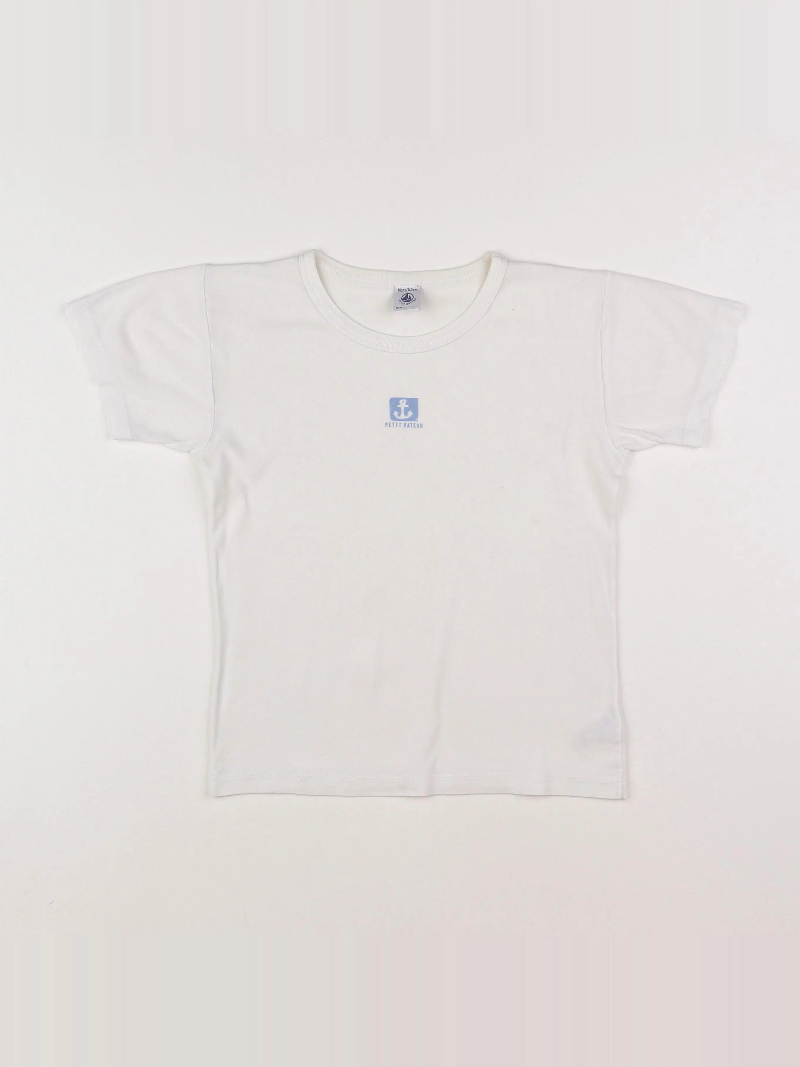 Petit Bateau - maillot de corps blanc - 10 ans