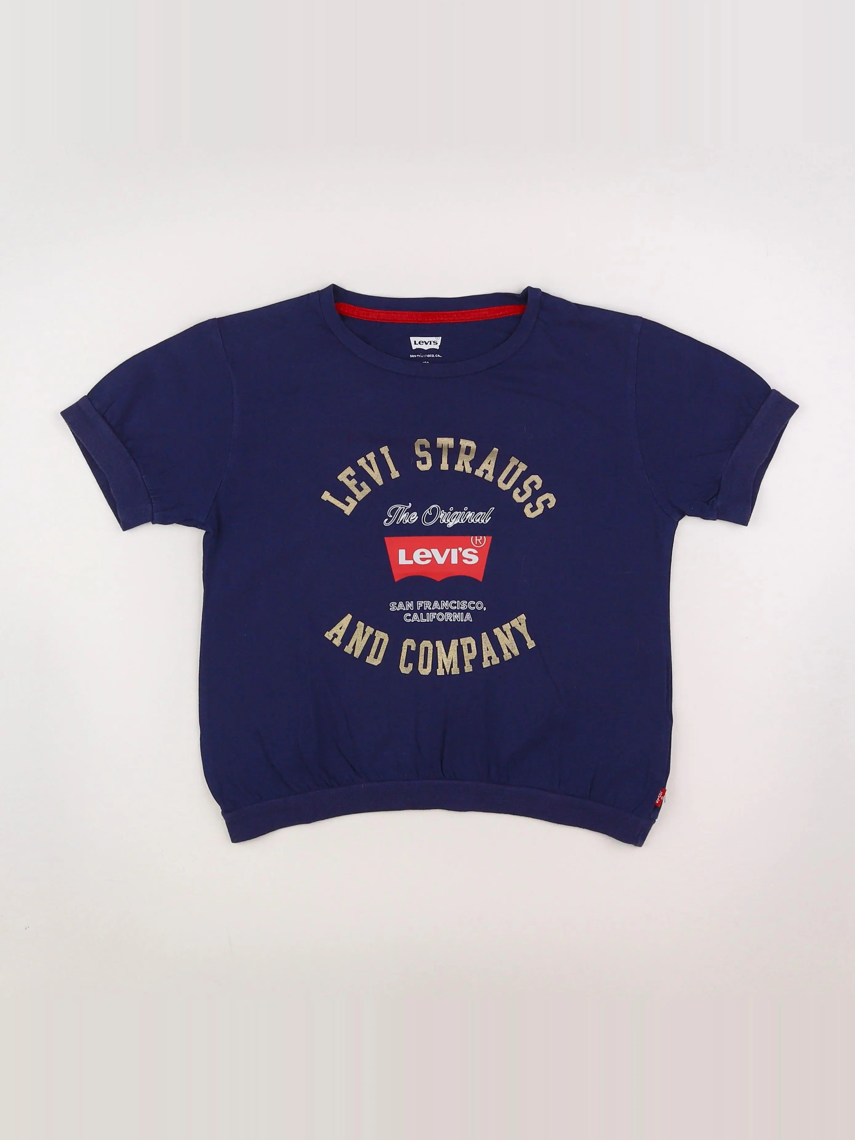 Levi's - tee-shirt bleu - 10 ans