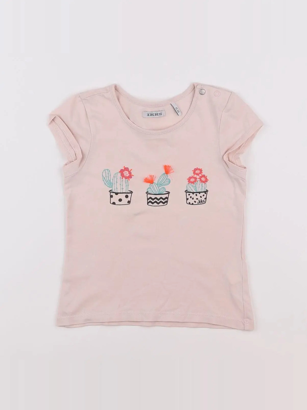 IKKS - tee-shirt rose - 2 ans