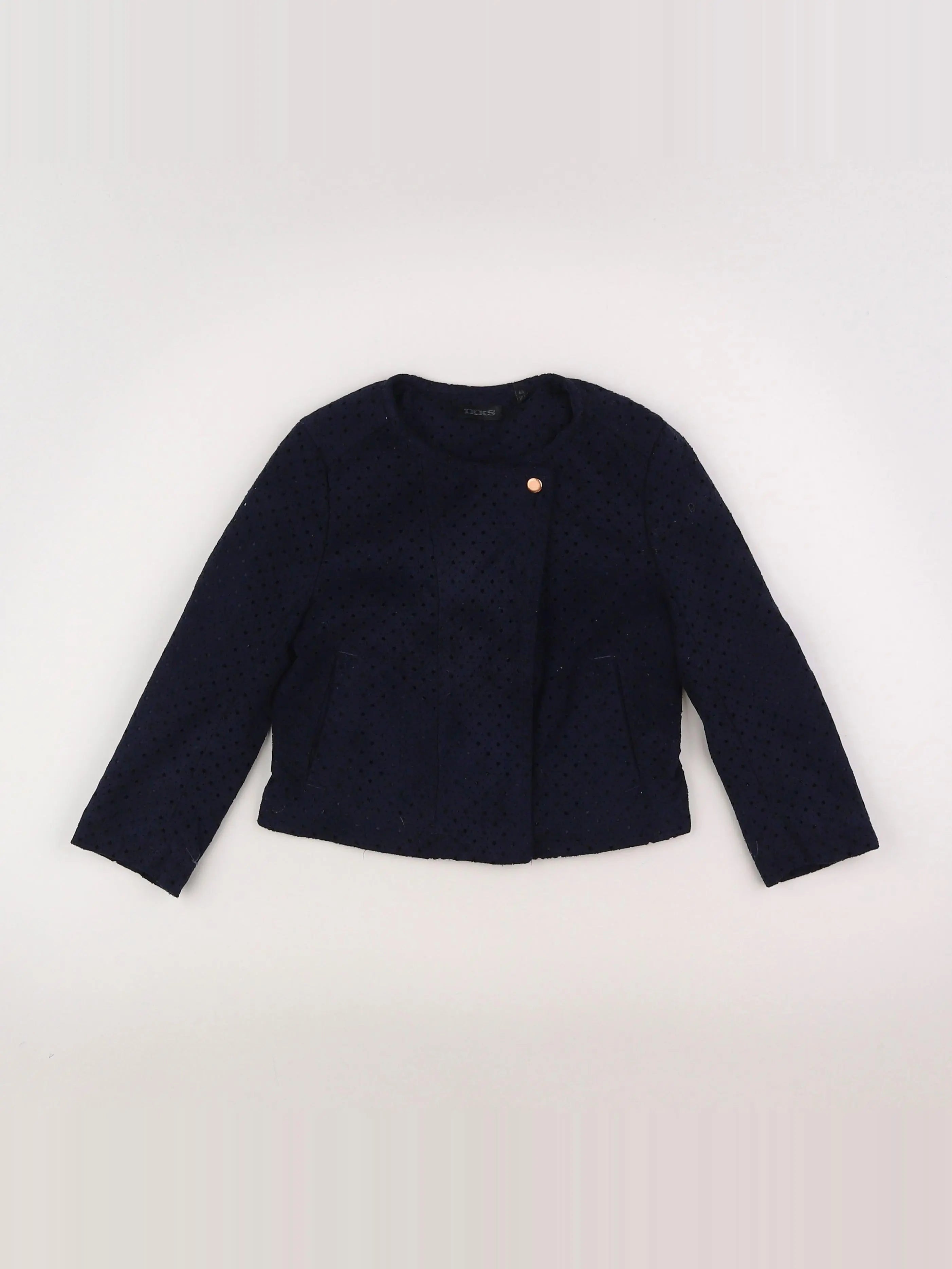 IKKS - veste bleu - 4 ans