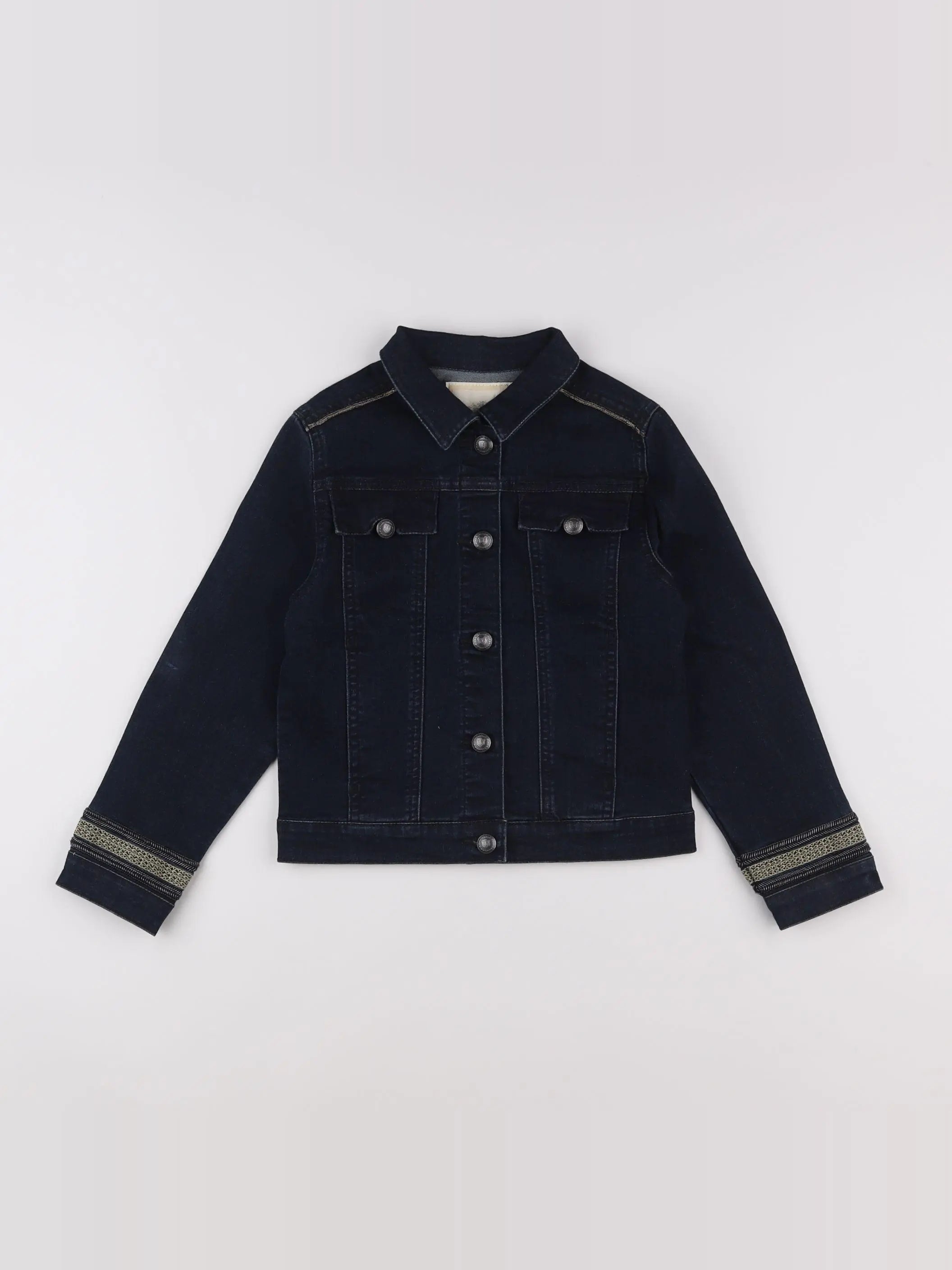 IKKS - veste bleu - 8 ans