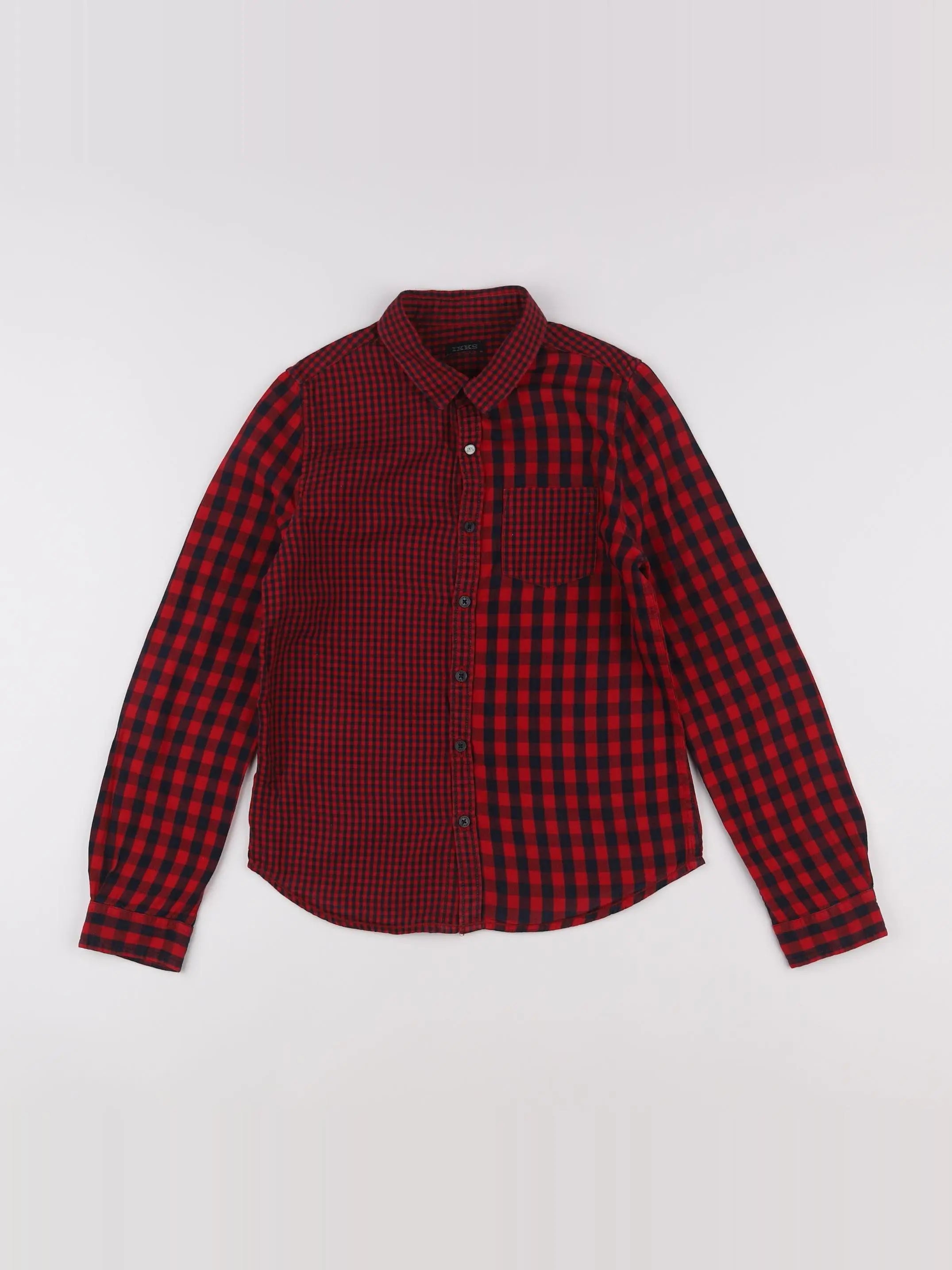 IKKS - chemise rouge - 10 ans
