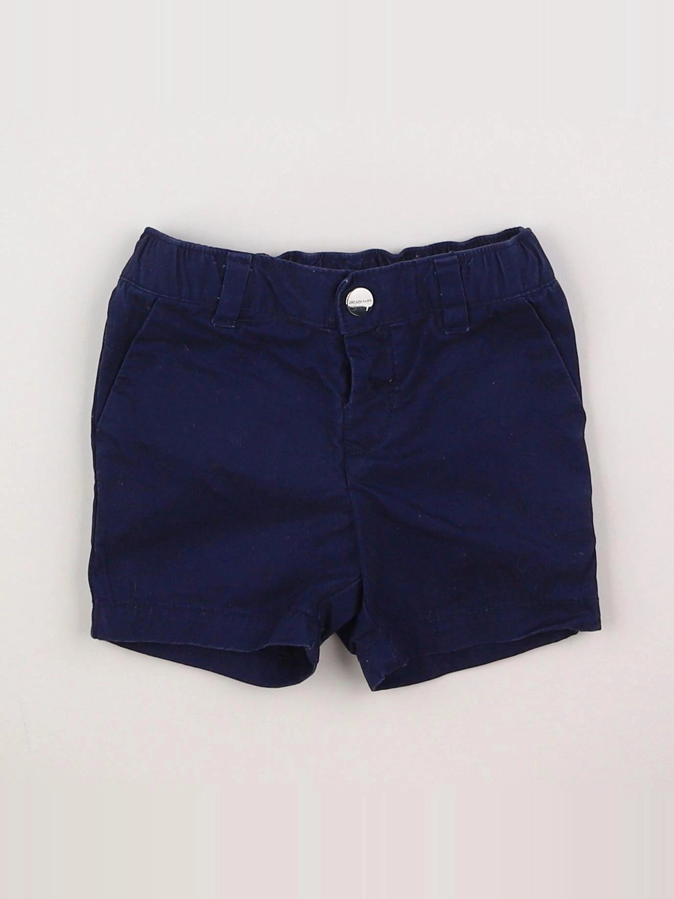 Jacadi - short bleu - 6 mois