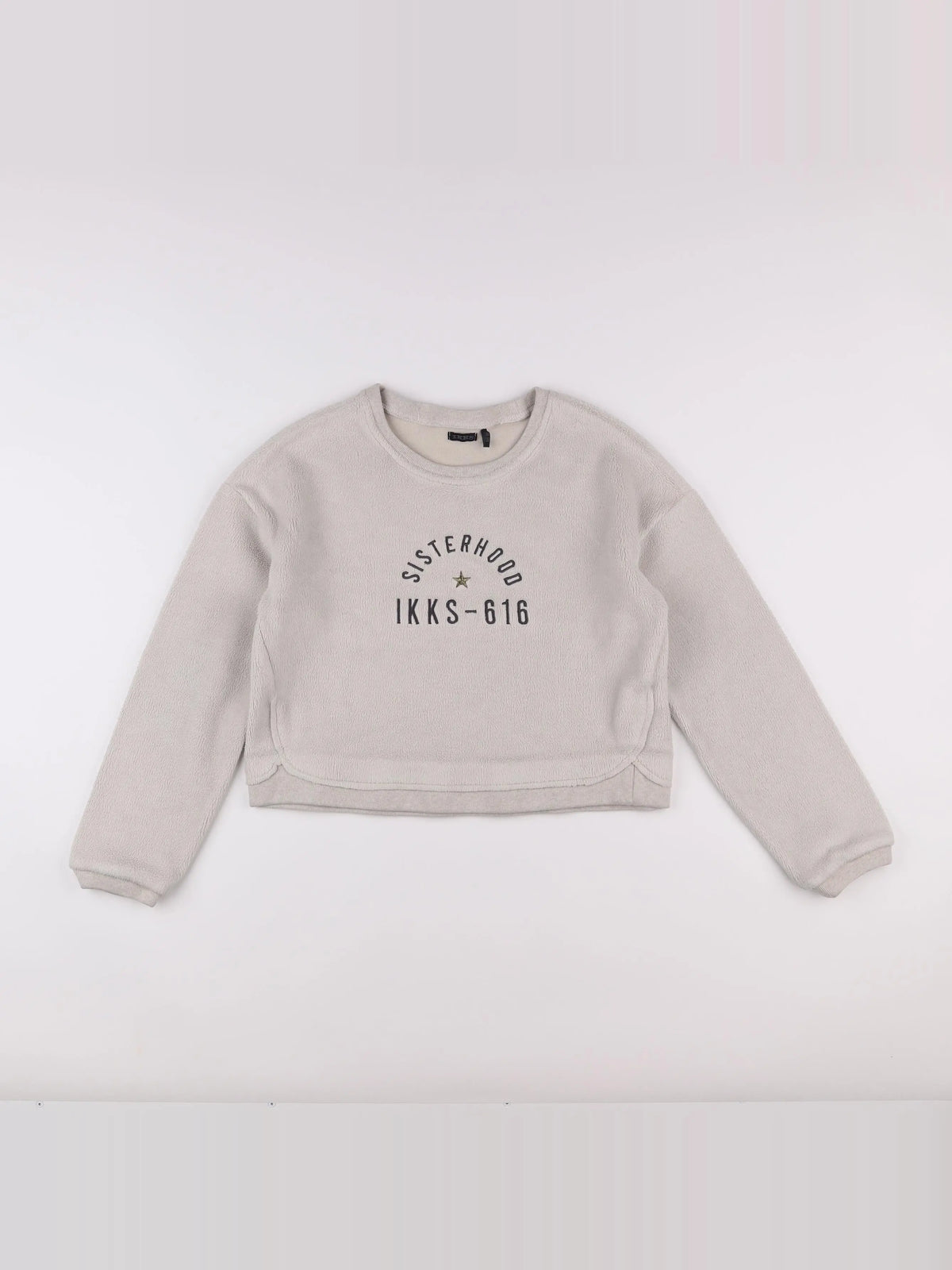 IKKS - sweat beige - 14 ans