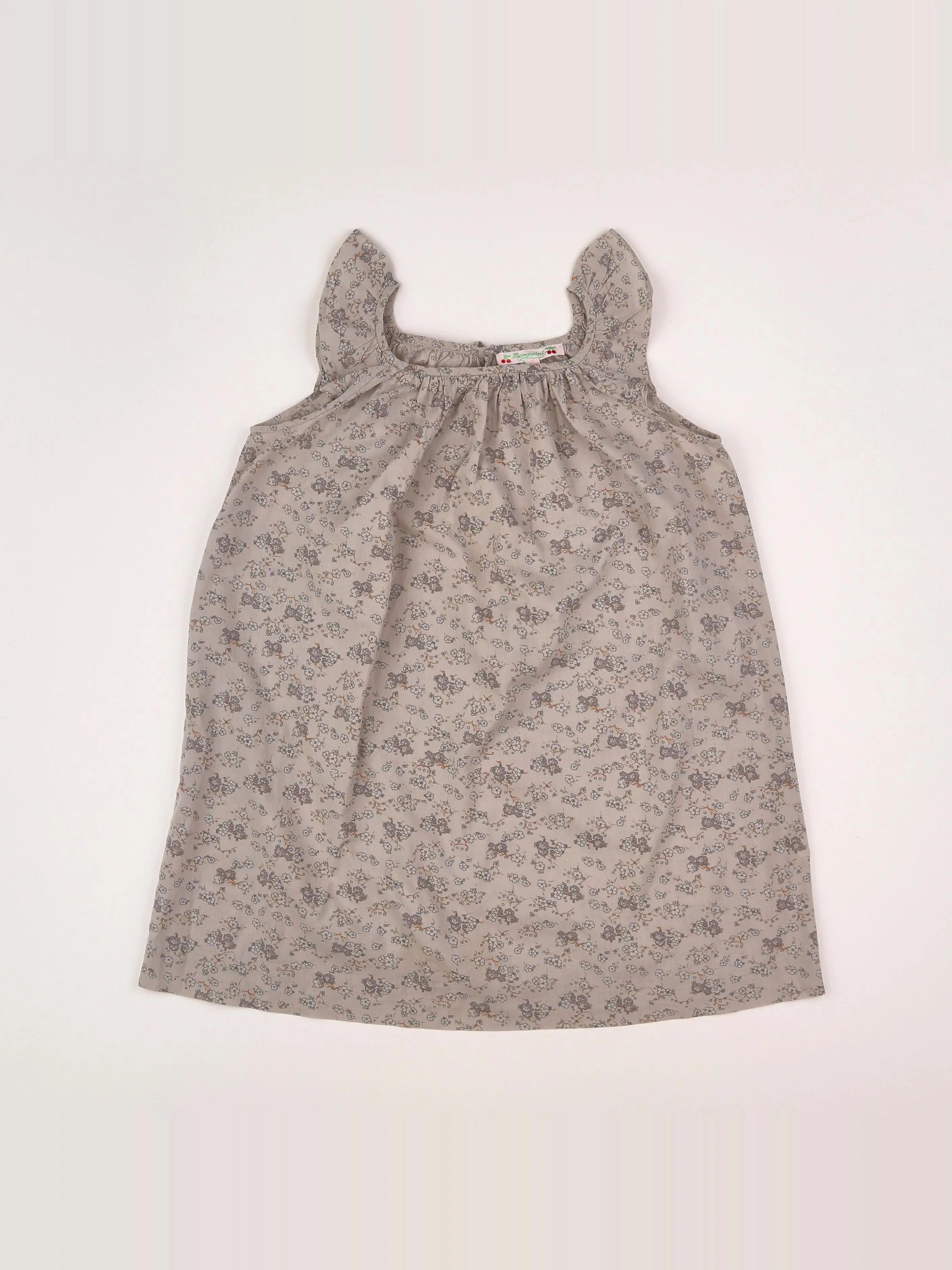 Bonpoint - robe gris - 6 ans