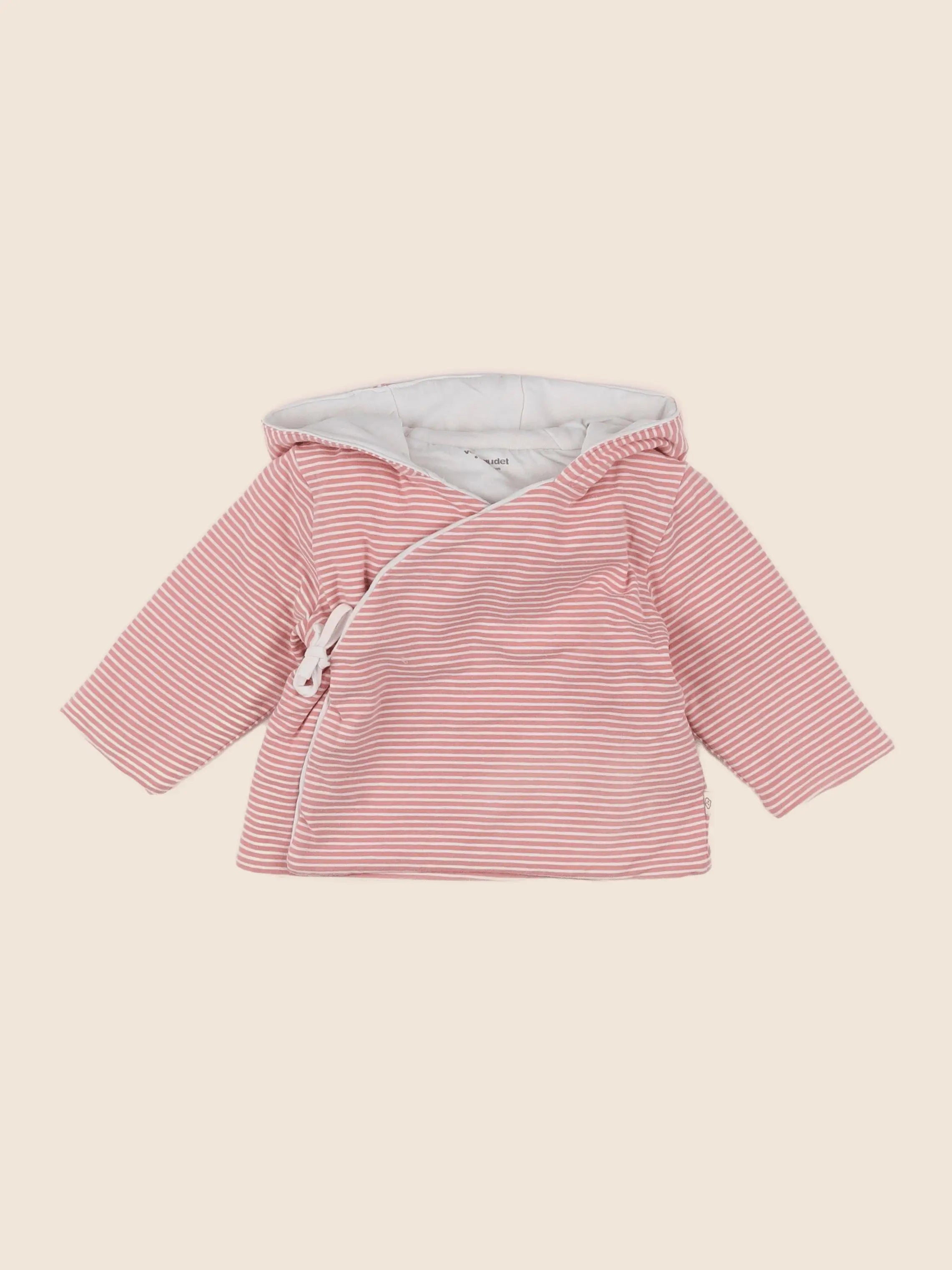 Vertbaudet - veste rose - 6 mois