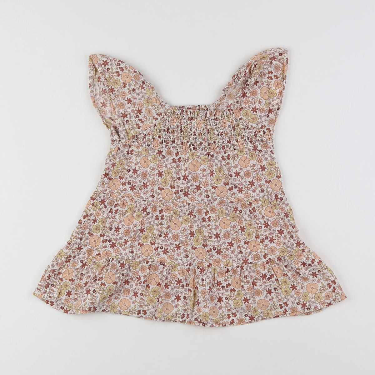 Vertbaudet - robe multicolore - 18 mois