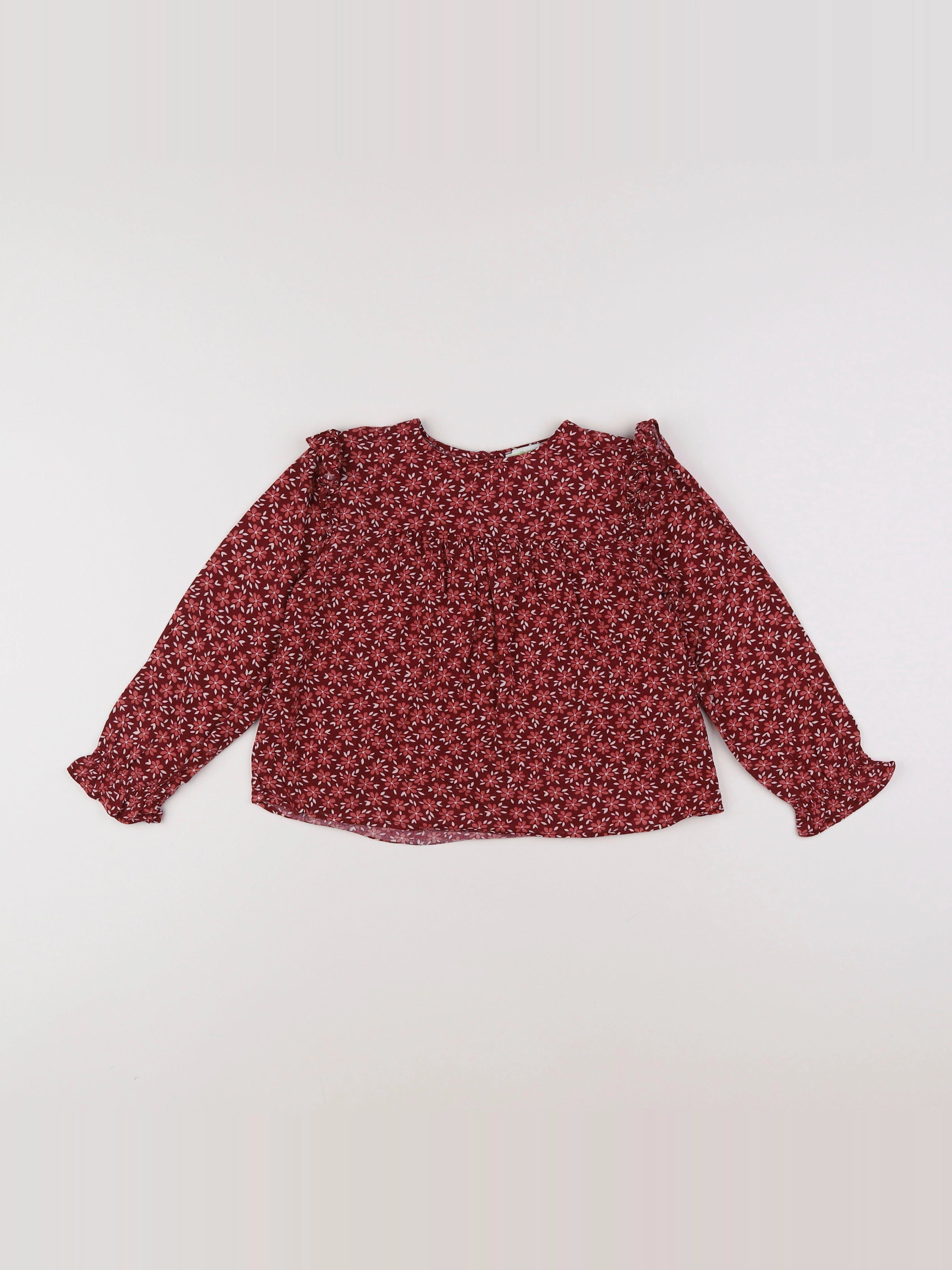 Vertbaudet - blouse rose - 6 ans