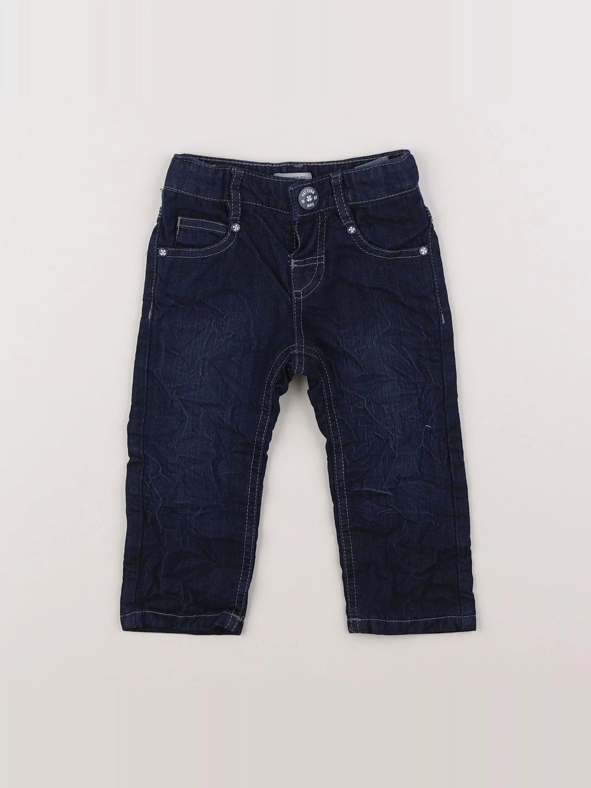 IKKS - jean bleu - 12 mois