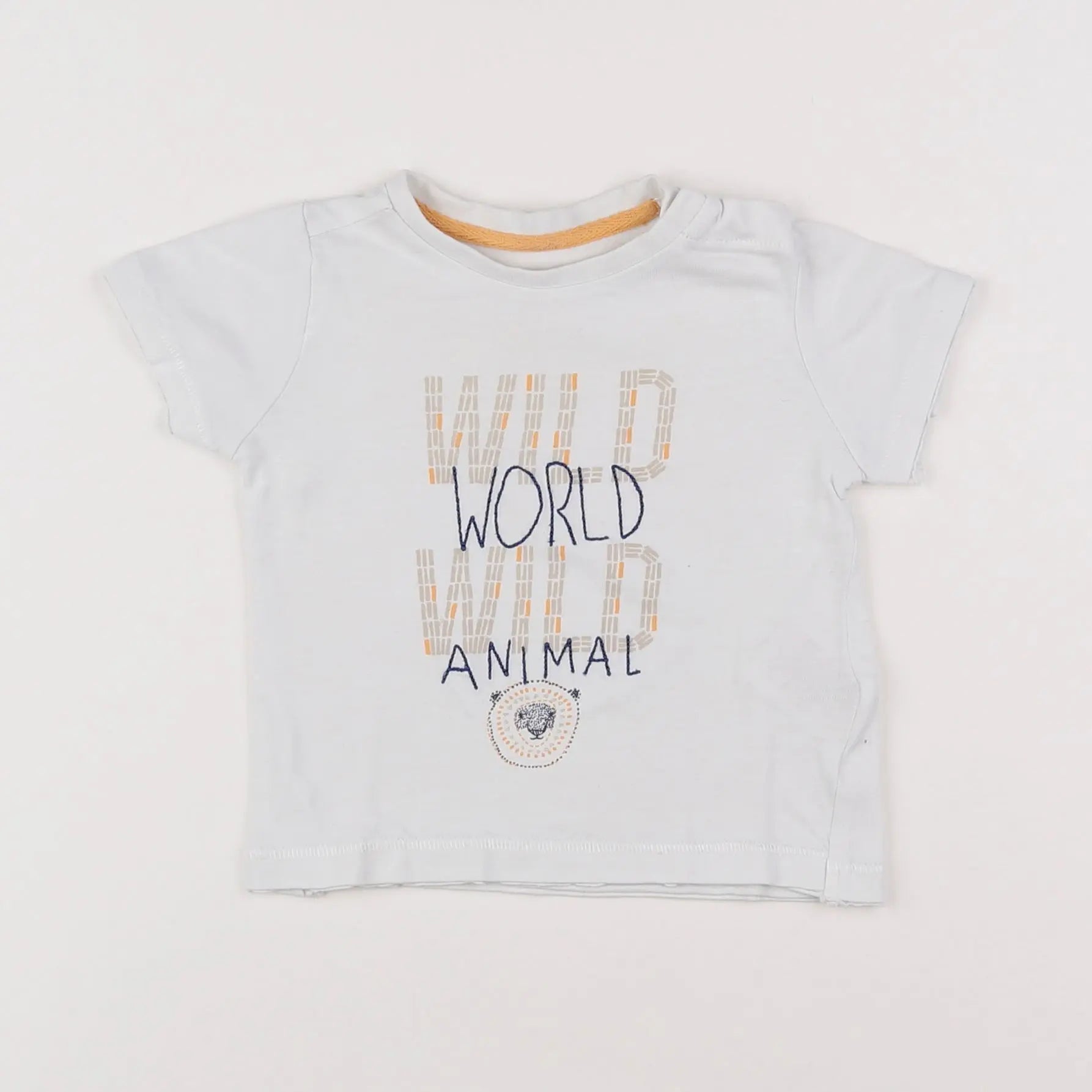 Vertbaudet - tee-shirt blanc - 9 mois