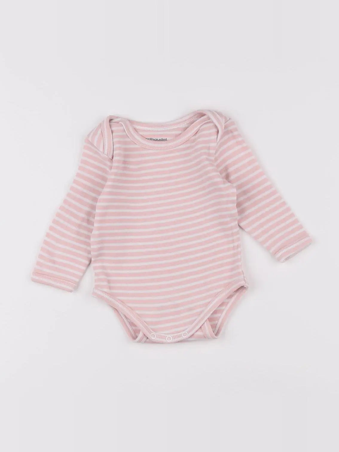 Vertbaudet - body rose - 3 mois