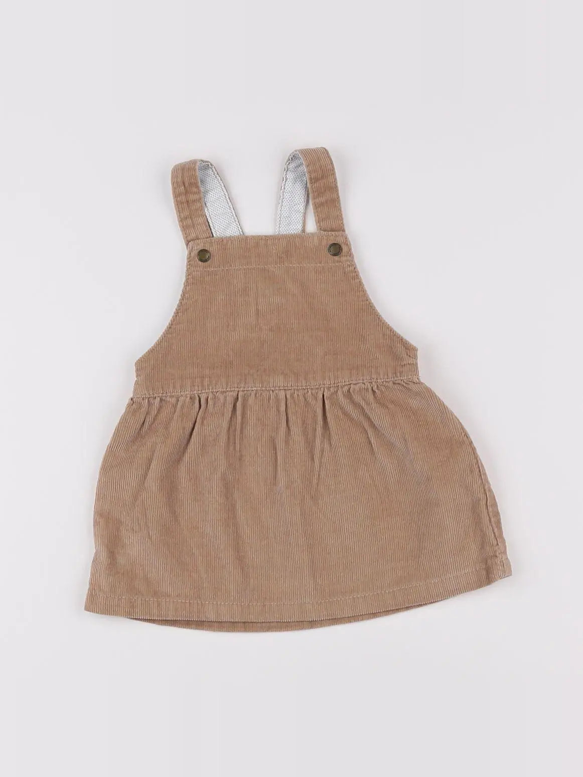 Vertbaudet - robe marron - 6 mois
