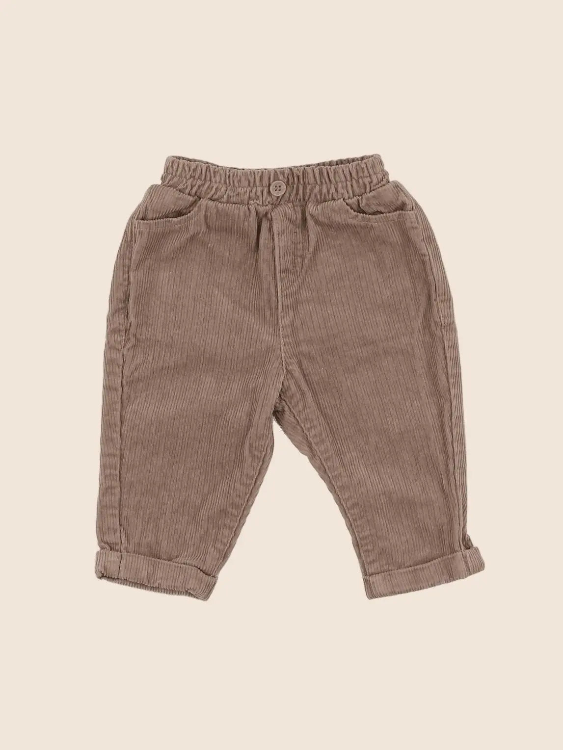 Vertbaudet - pantalon marron - 6 mois