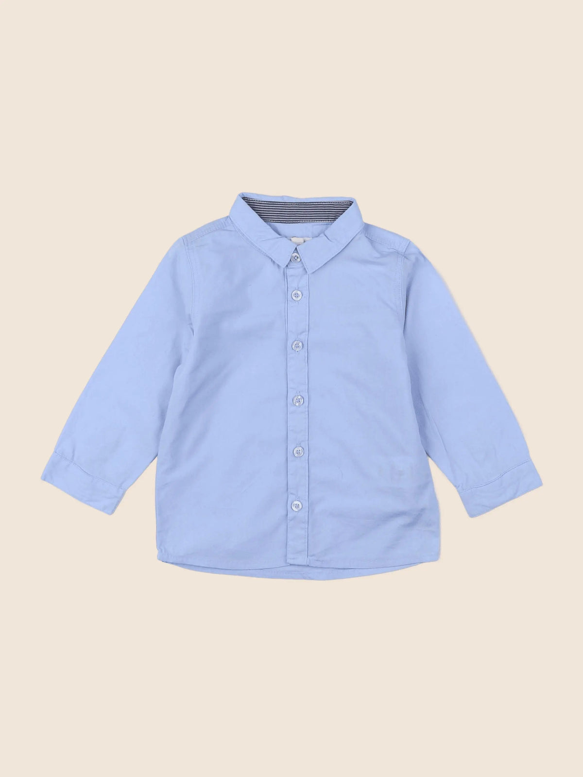 Vertbaudet - chemise bleu - 18 mois
