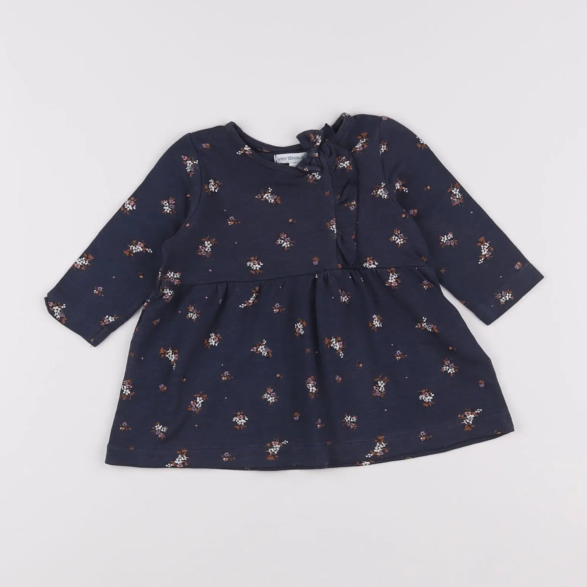 Vertbaudet - robe bleu - 6 mois
