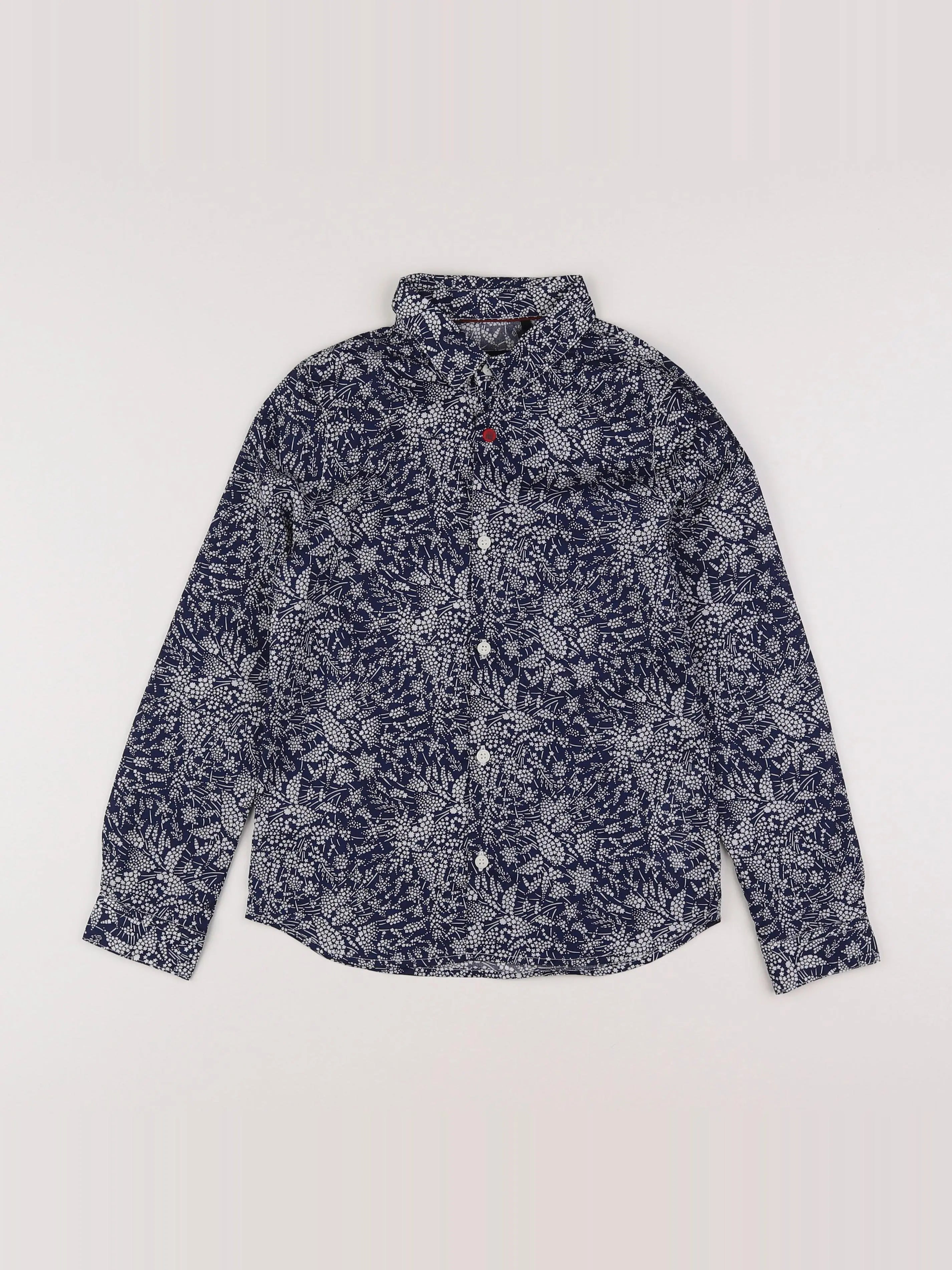 IKKS - chemise bleu - 8 ans